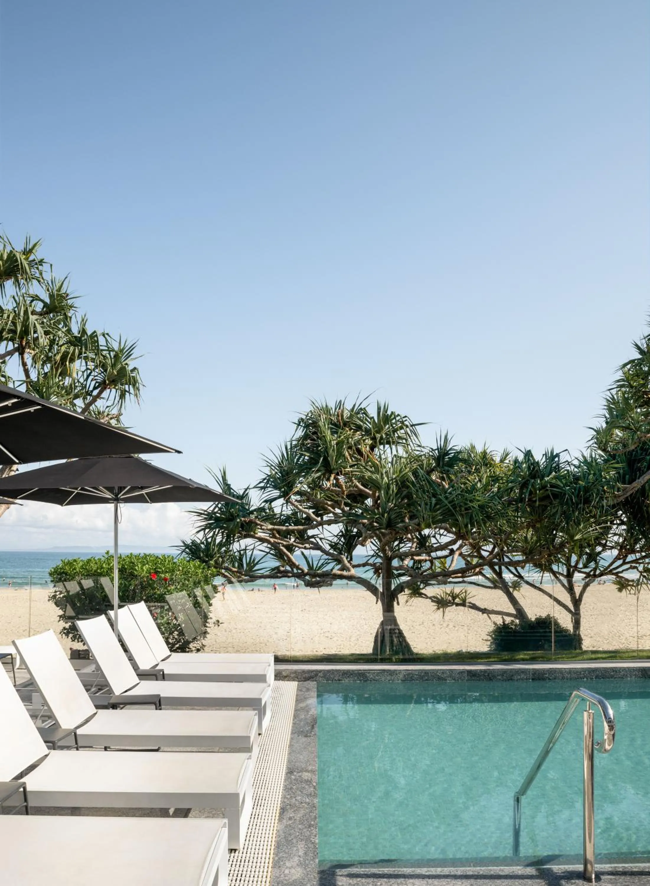 Pool view in Netanya Noosa Beachfront Resort