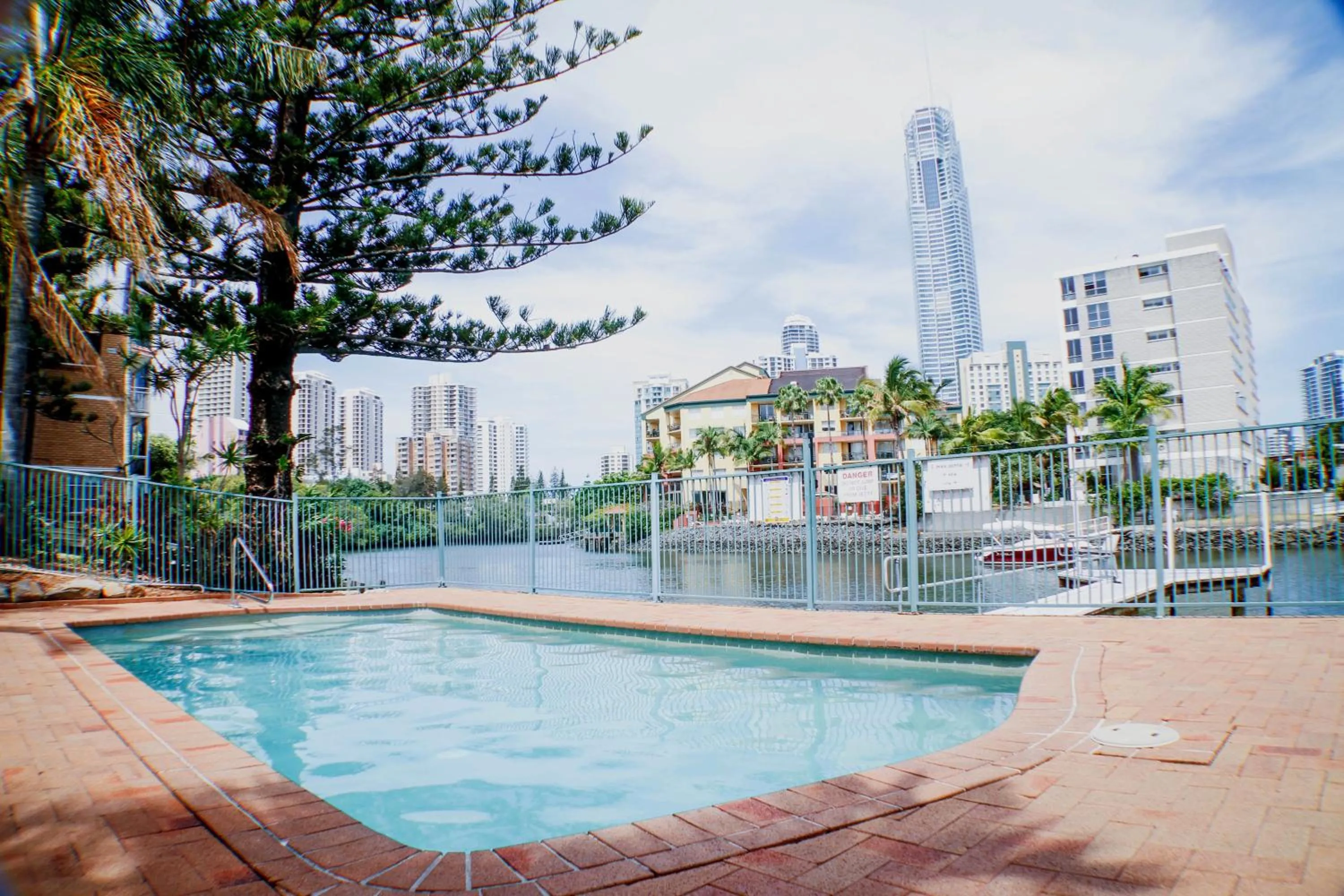 Swimming pool in Surfers Riverside