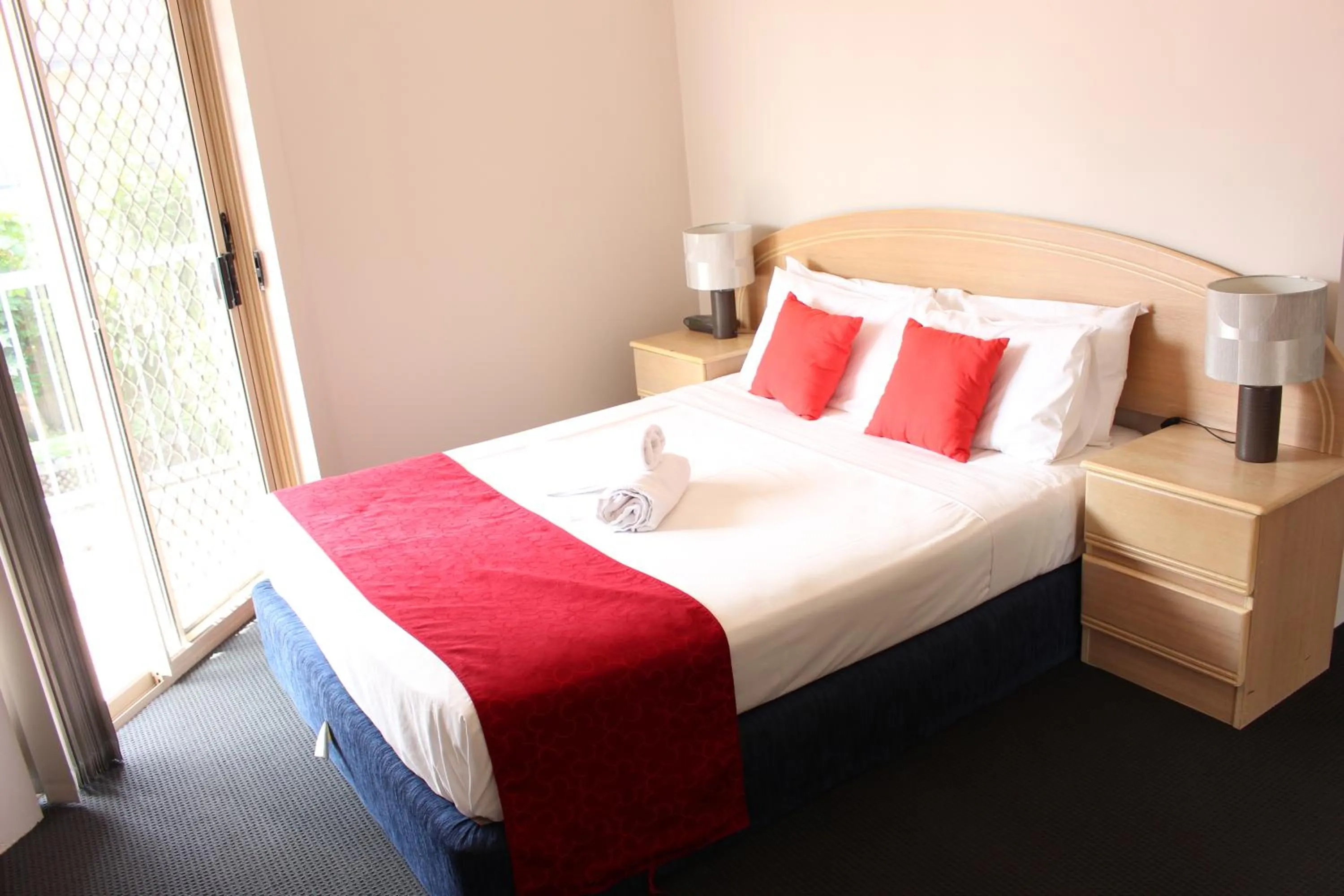 Bed in Surfers Riverside