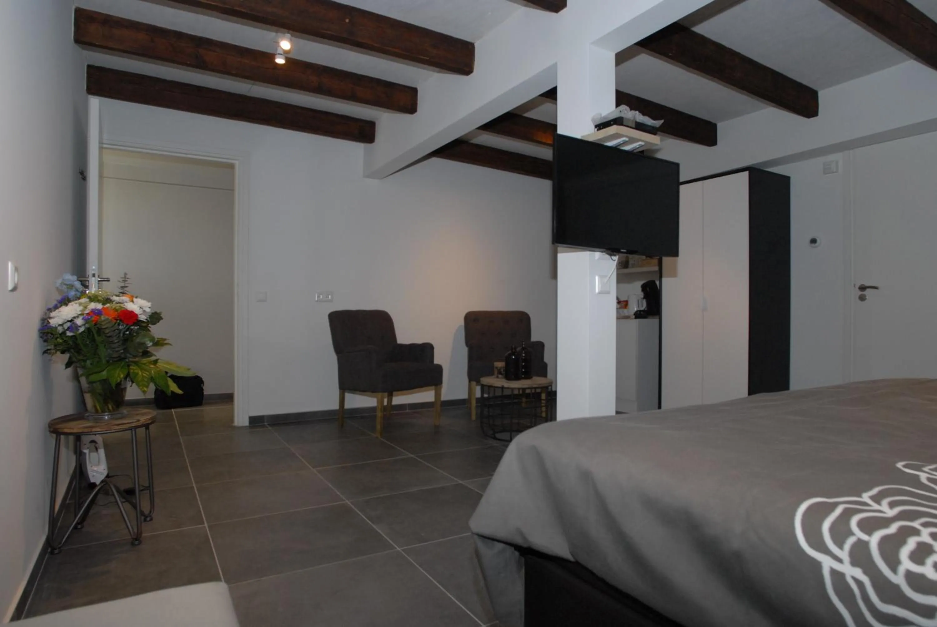 Bed in B&B De Kaagse Boer