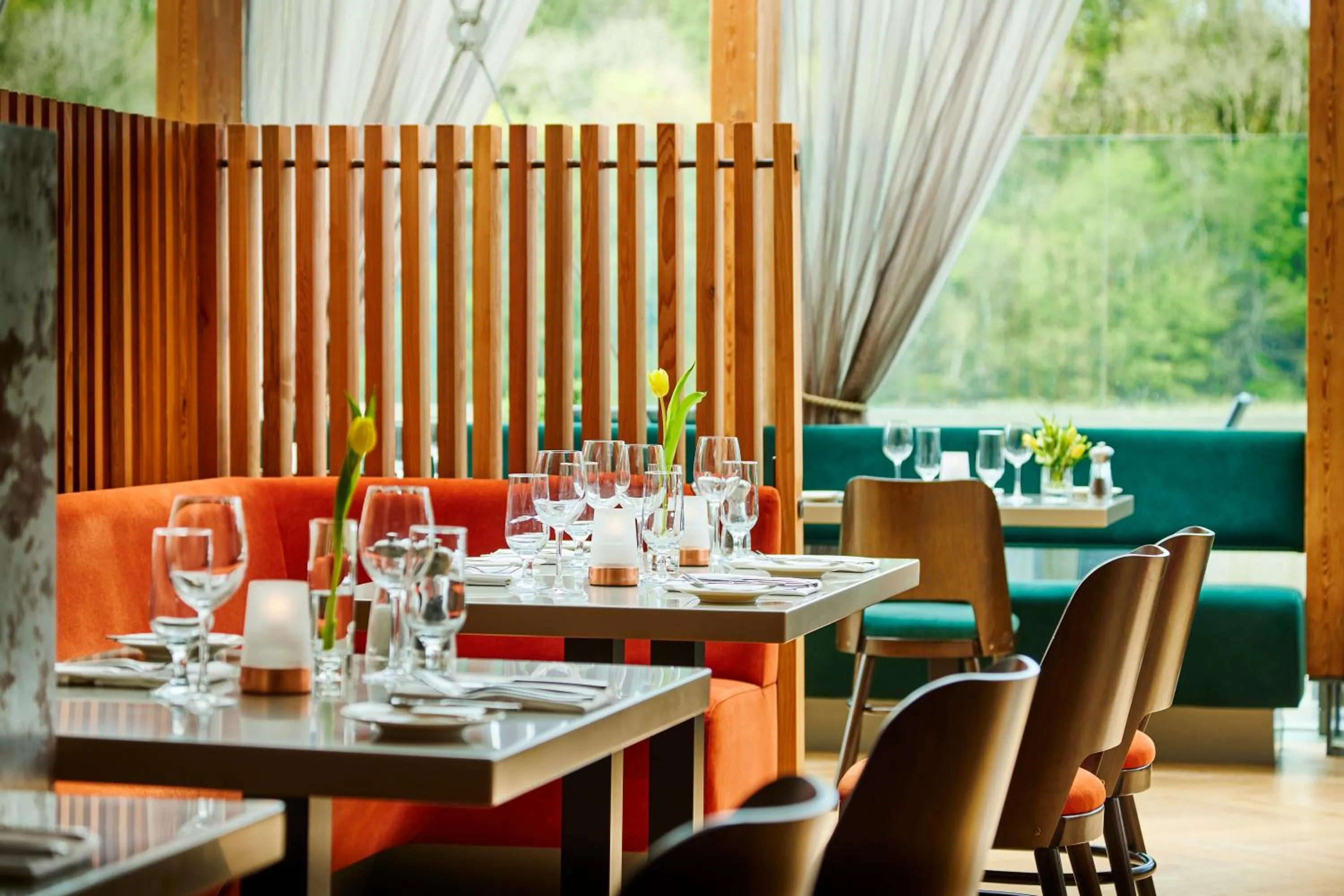 Dining area in Ice House Hotel
