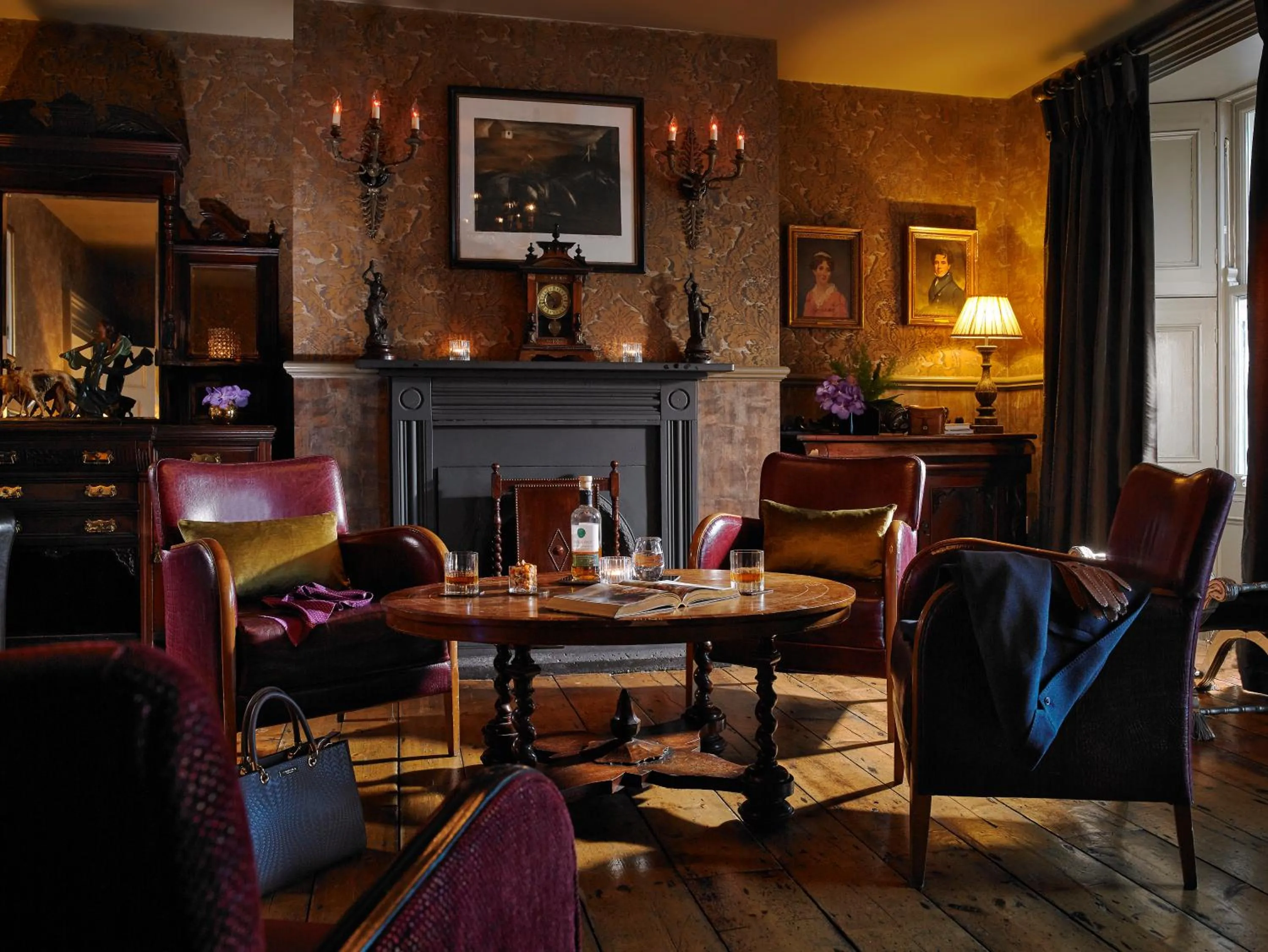 Seating area in Ice House Hotel