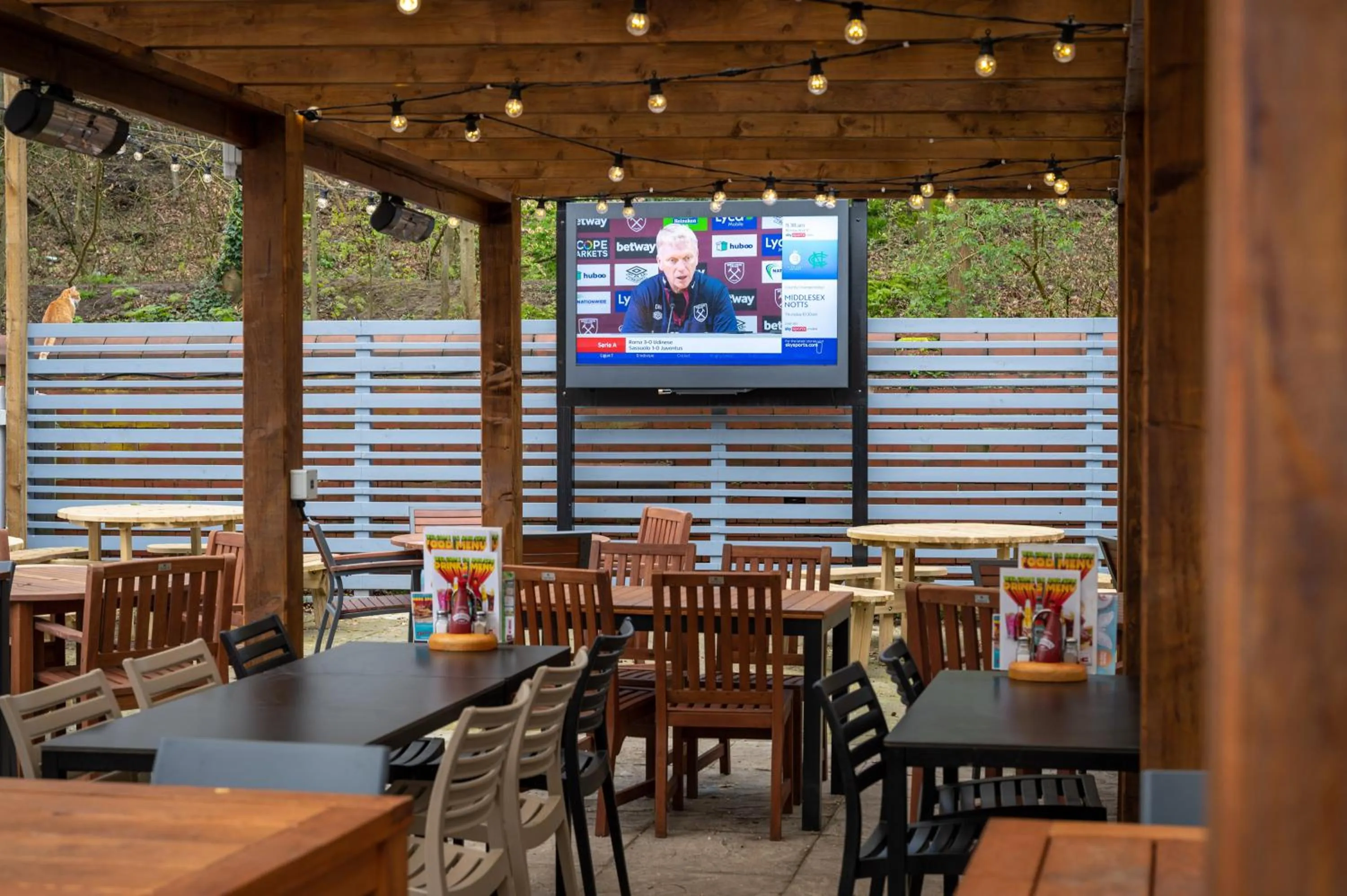 Patio in The Fernhurst by Greene King Inns