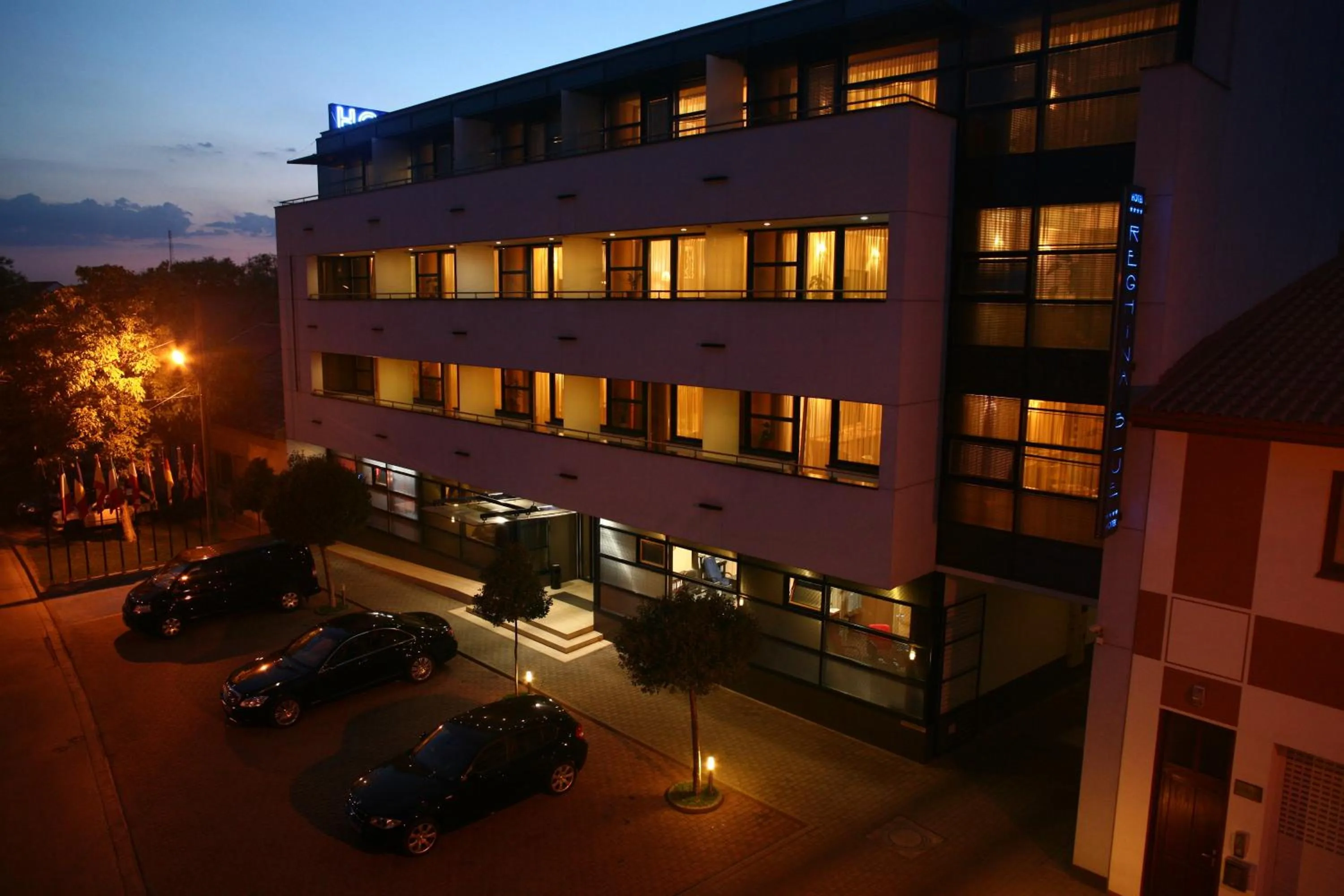 Facade/entrance in Reghina Blue Hotel
