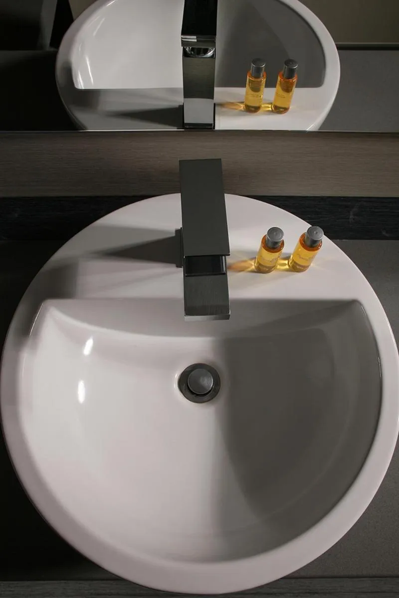 Bathroom in Reghina Blue Hotel