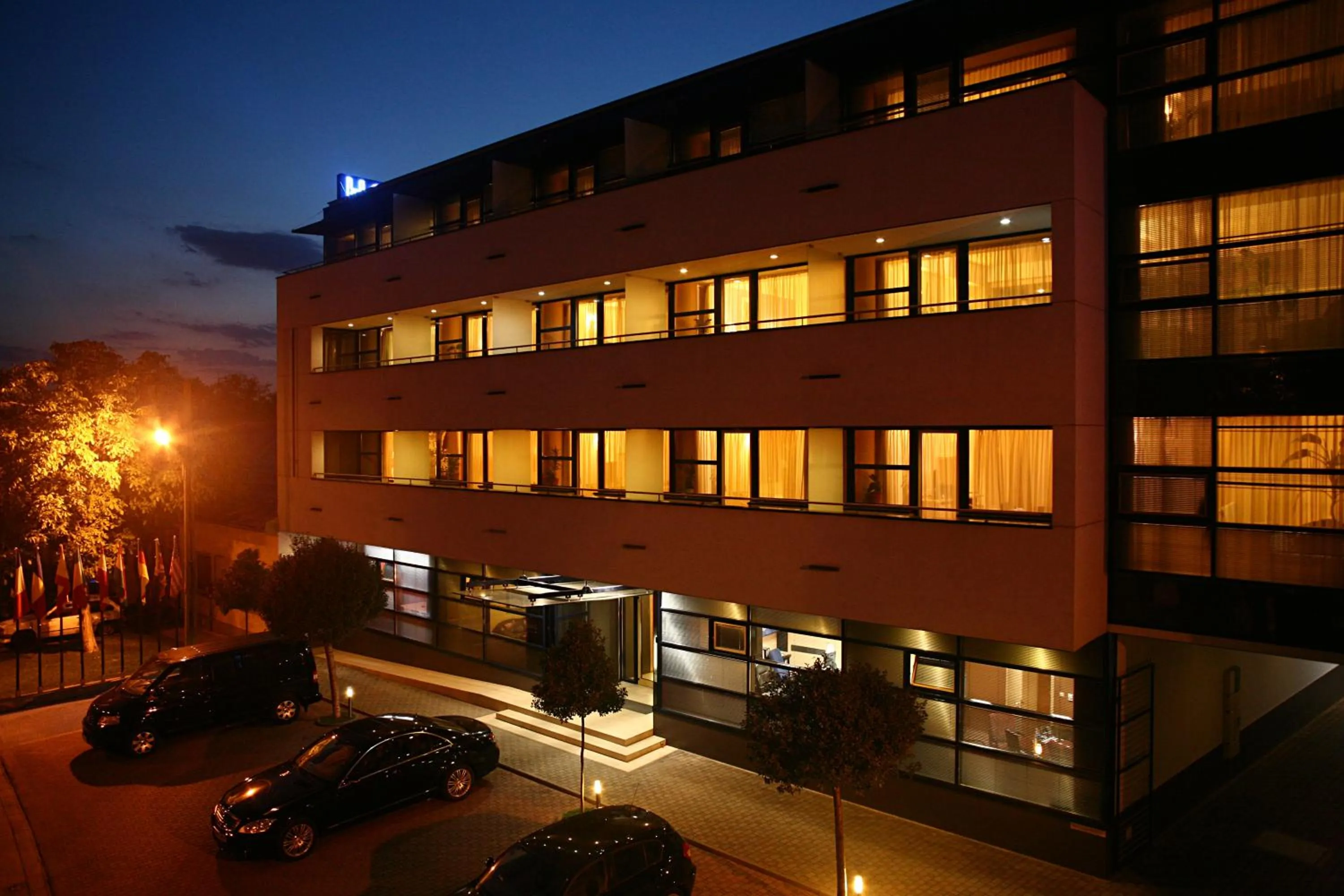 Facade/entrance in Reghina Blue Hotel