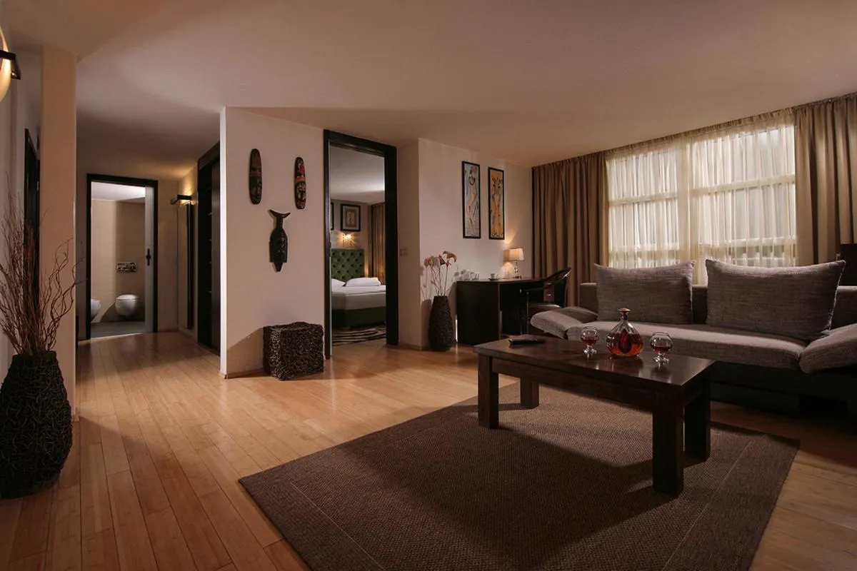 Living room in Reghina Blue Hotel