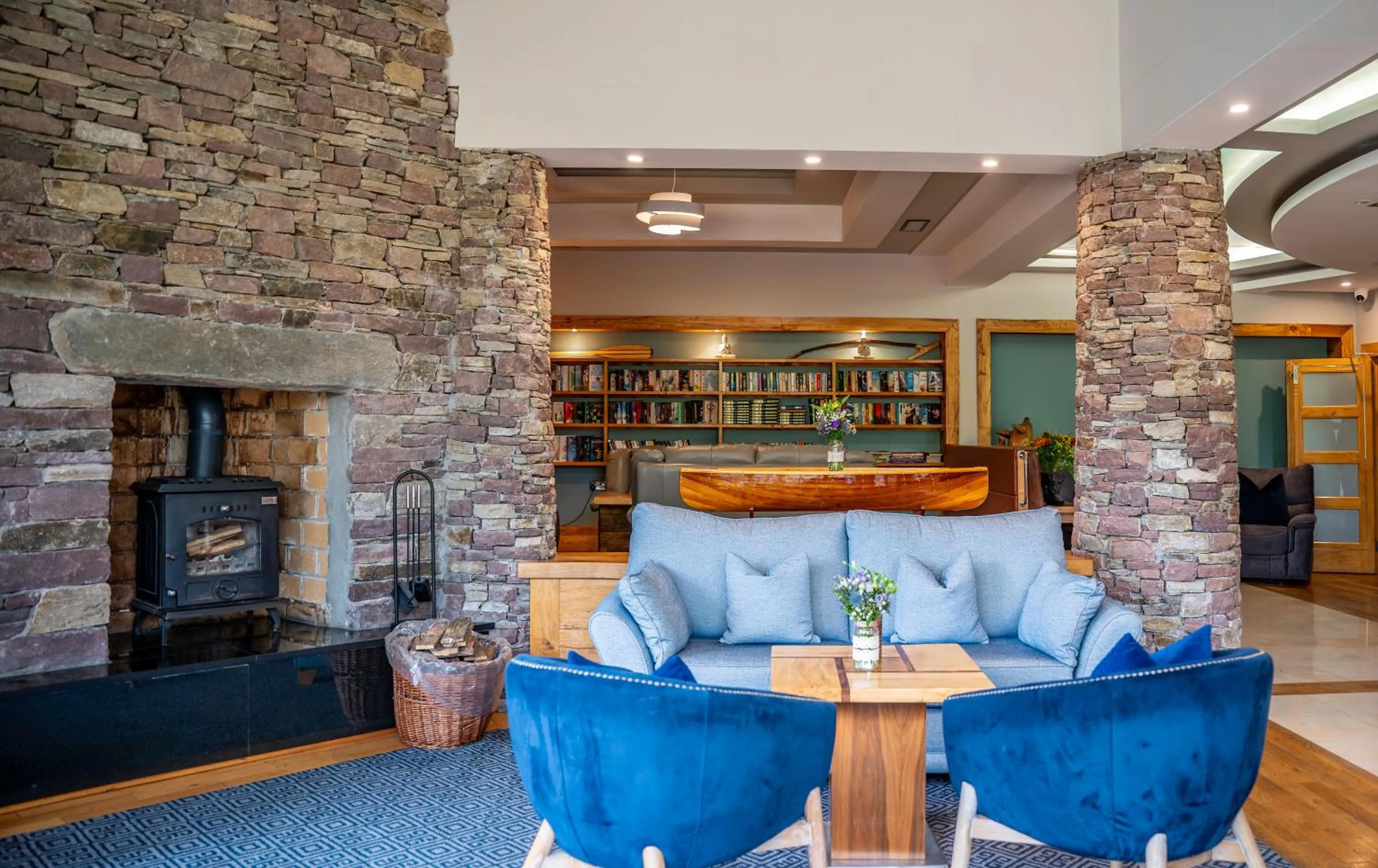 Library in Delphi Resort Hotel & Spa