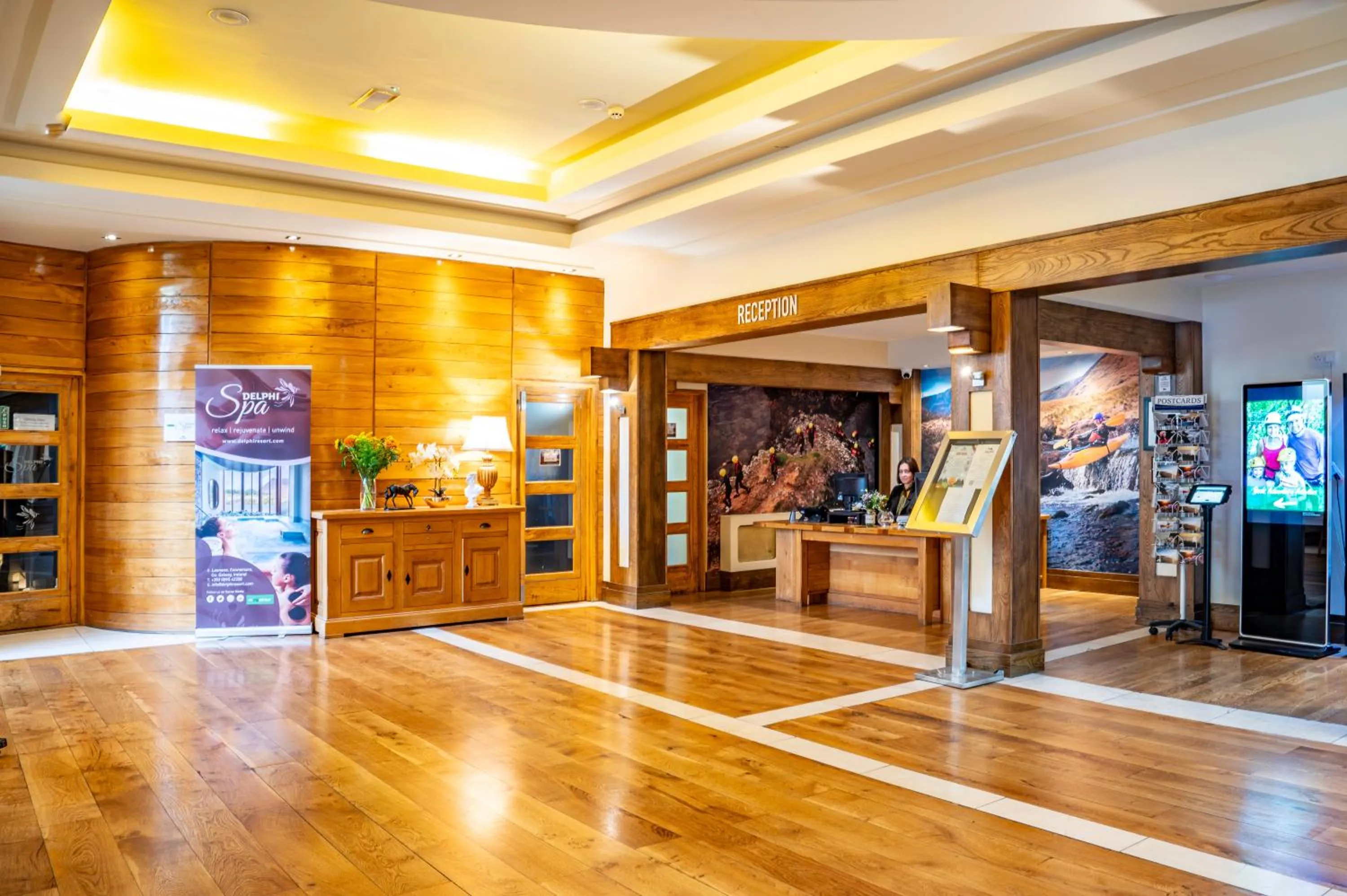 Lobby or reception in Delphi Resort Hotel & Spa
