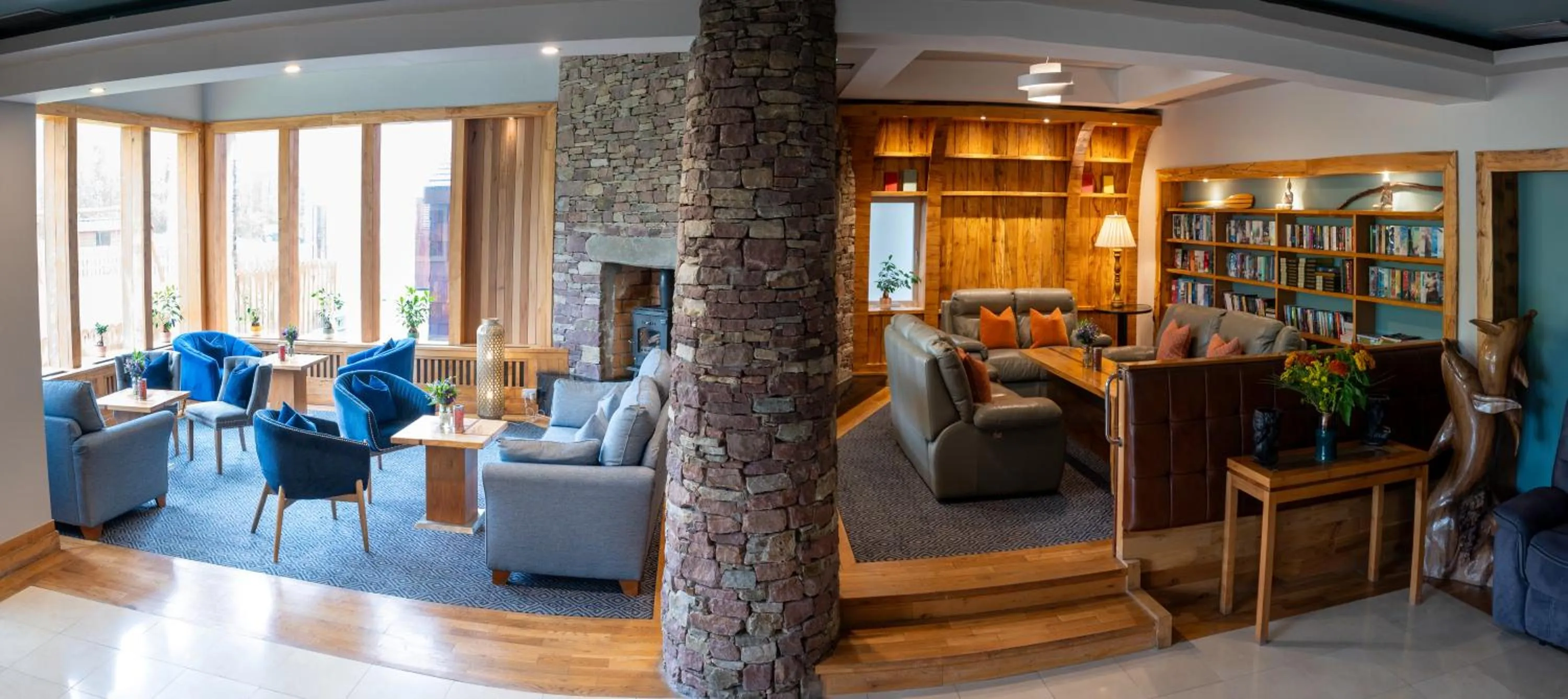 Library in Delphi Resort Hotel & Spa