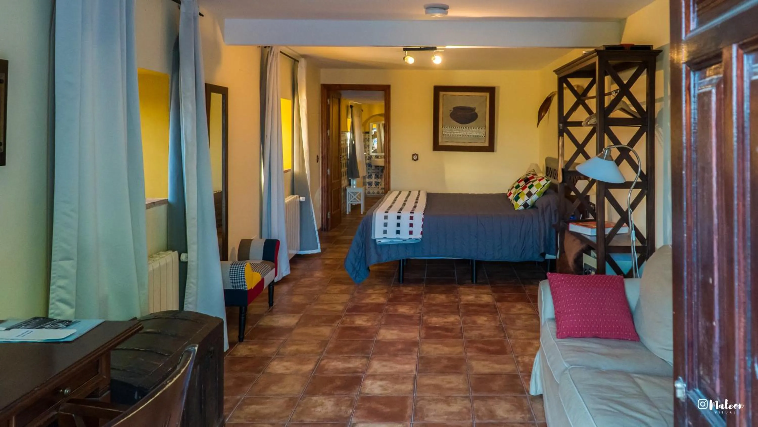 Bedroom, Bed in Molino La Nava