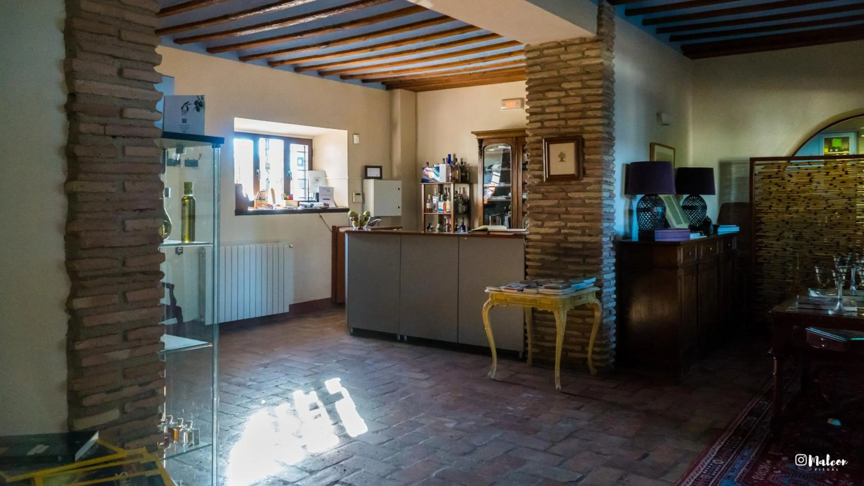 Lobby or reception in Molino La Nava