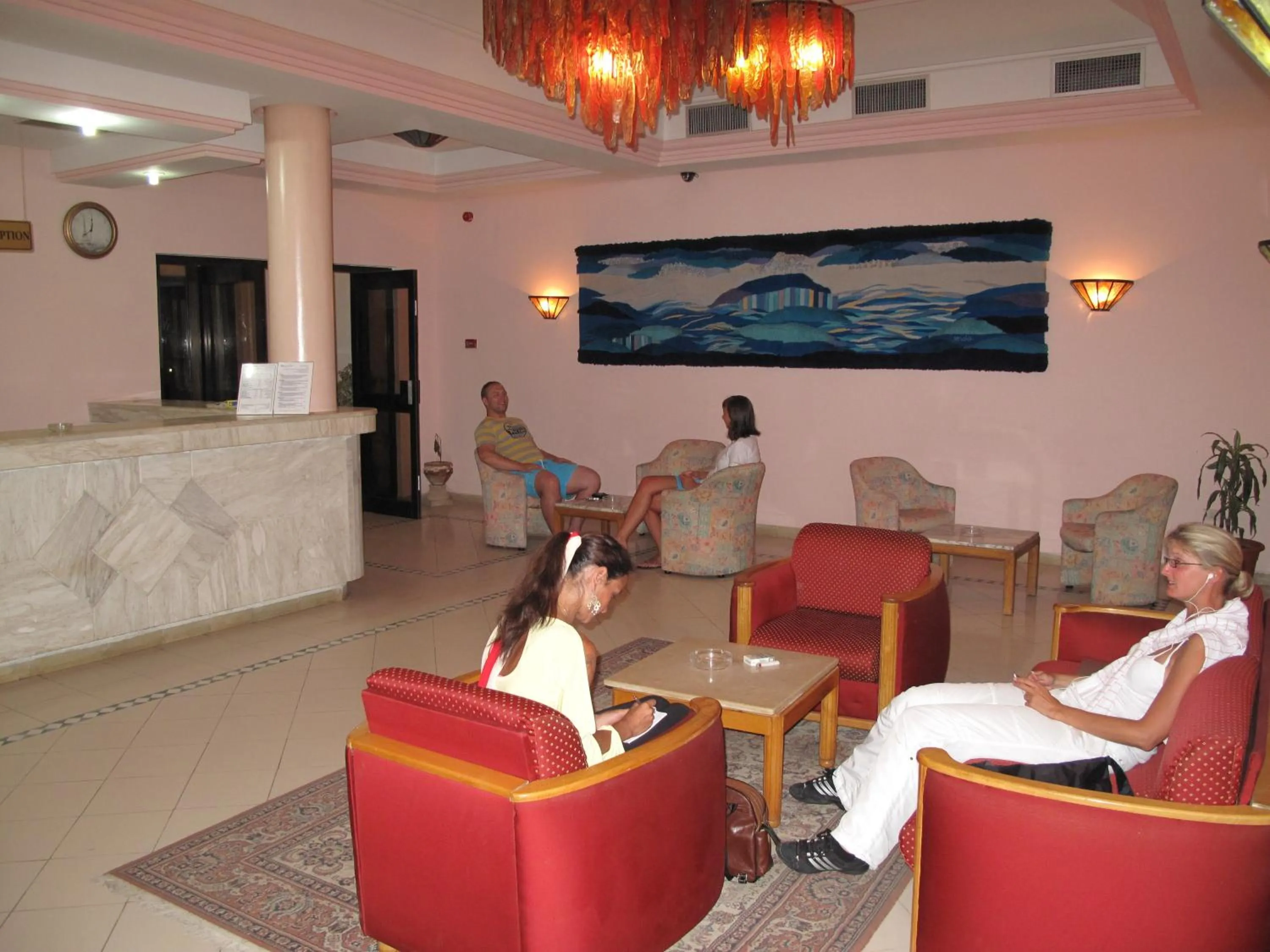 Lobby or reception in Hotel Mezri