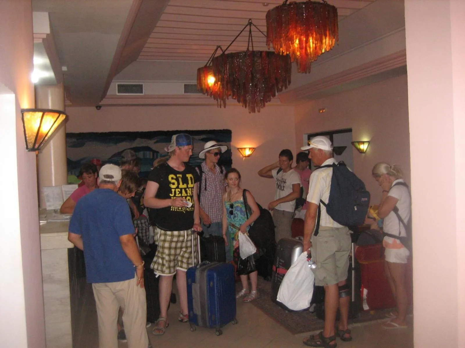 group of guests in Hotel Mezri