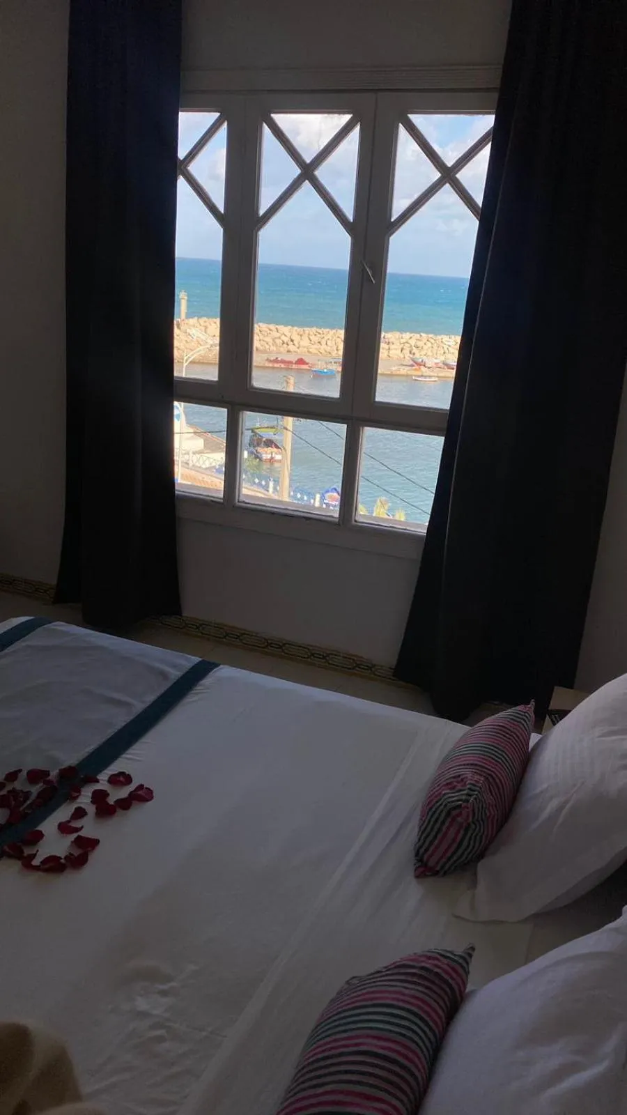 View (from property/room), Bed in Hotel Mezri