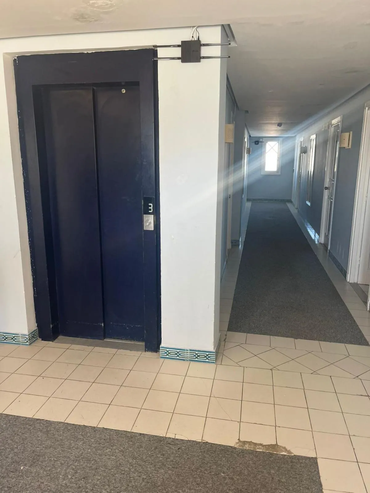 elevator in Hotel Mezri