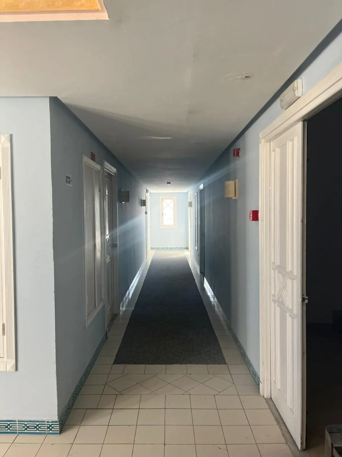 Inner courtyard view in Hotel Mezri