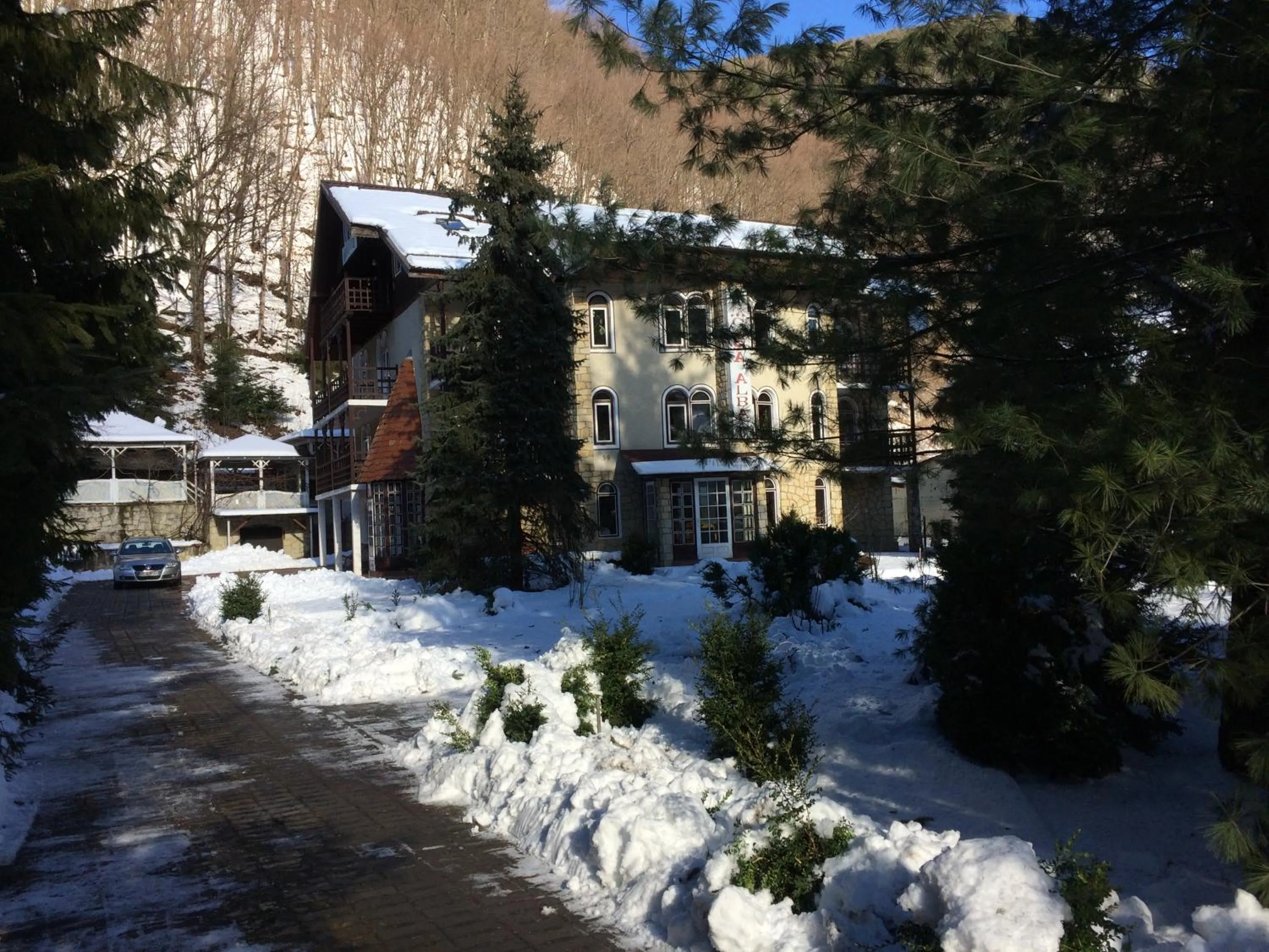 Mountain view in Pension Casa Alba