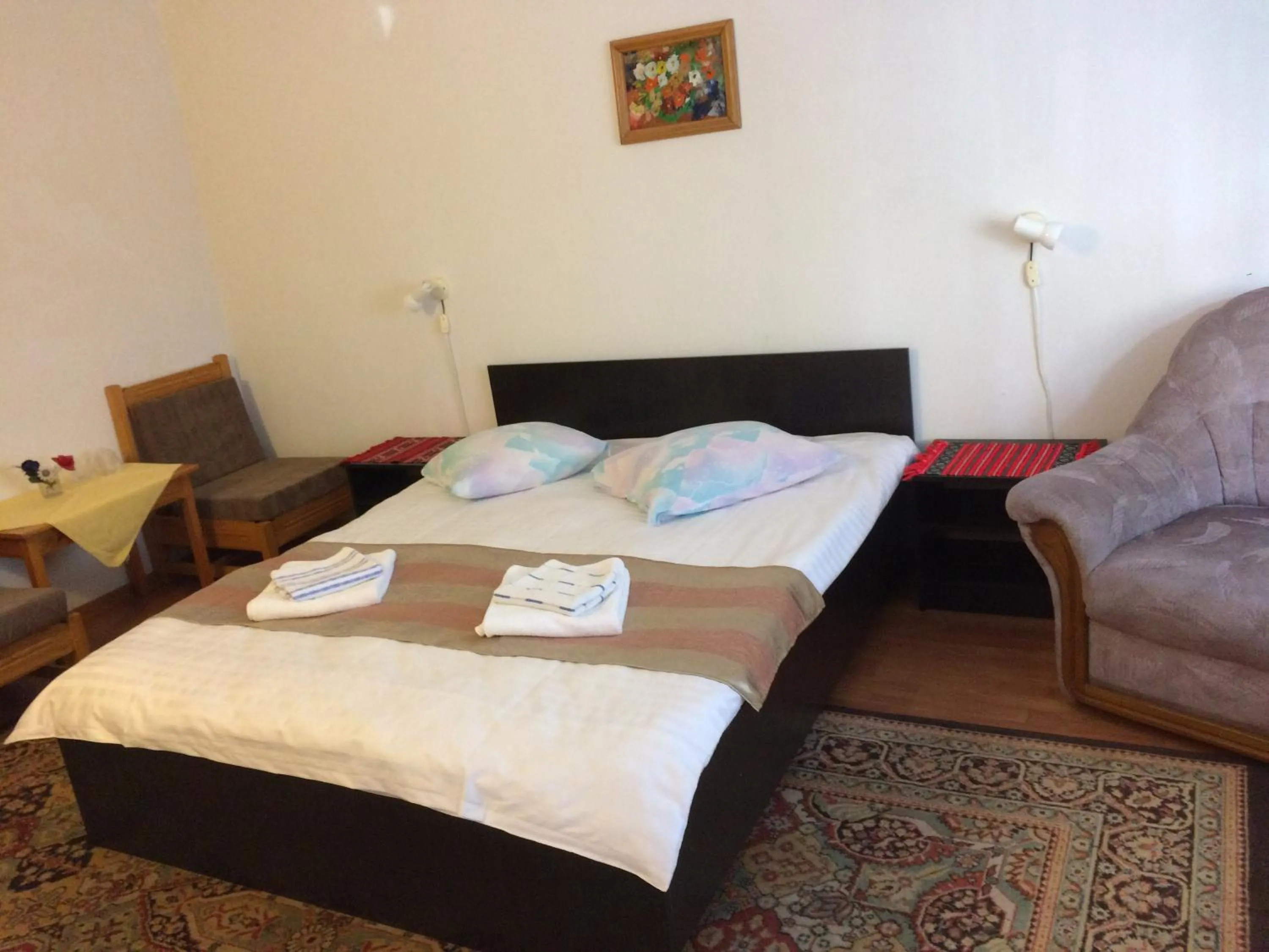 Photo of the whole room, Bed in Pension Casa Alba
