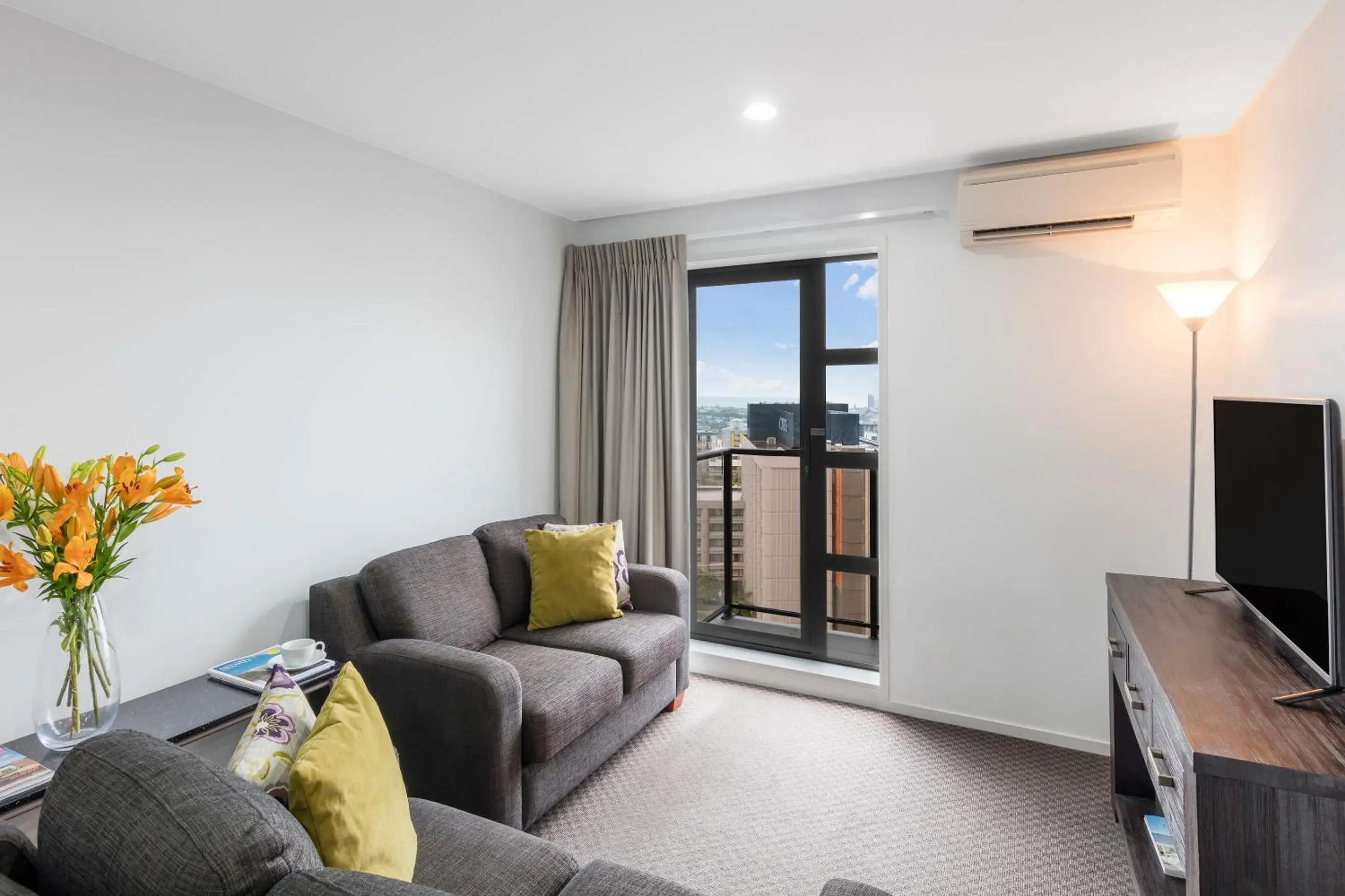 Living room in Nesuto St Martins Apartment Hotel Living room in Nesuto St Martins Apartment Hotel