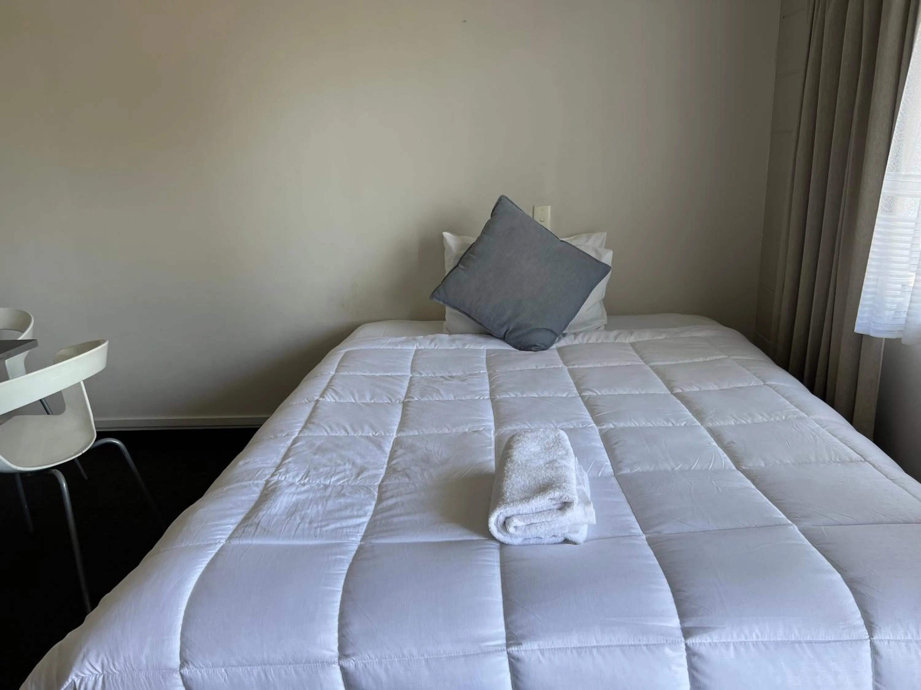 Bed in Karaka Tree Motel