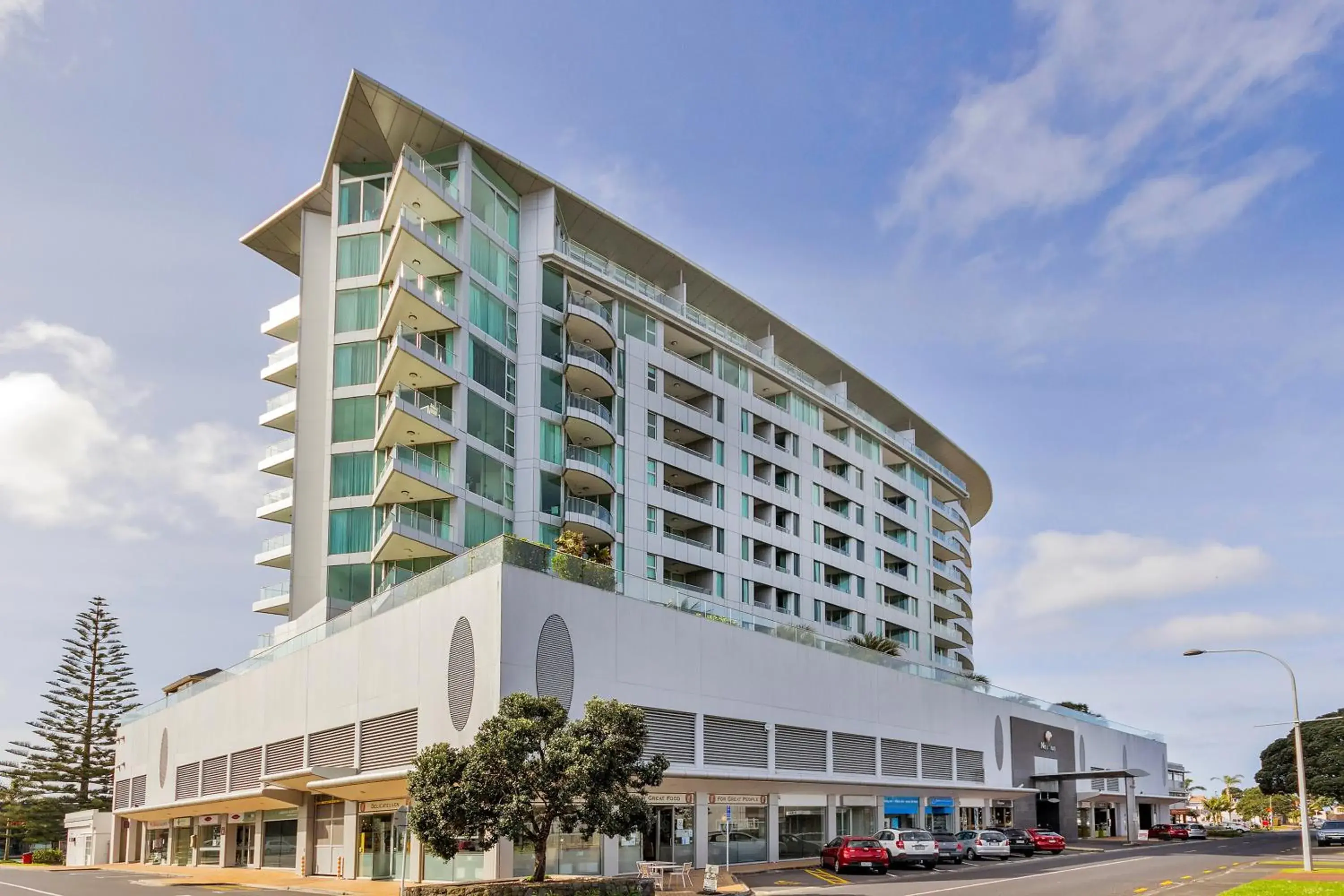 Property building in Marsden Suites Nautilus Orewa Property building in Marsden Suites Nautilus Orewa