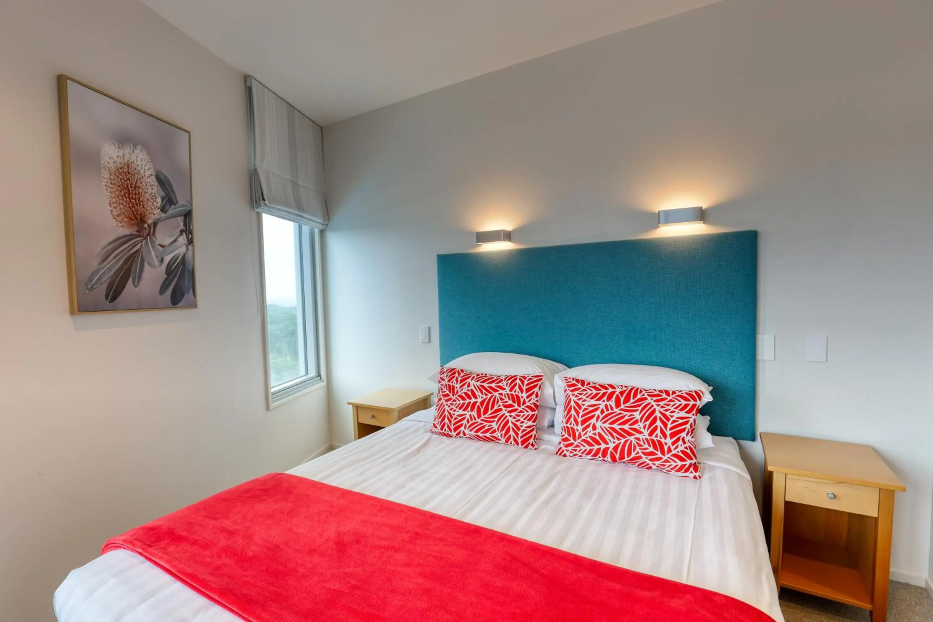 Bedroom, Bed in Marsden Suites Nautilus Orewa