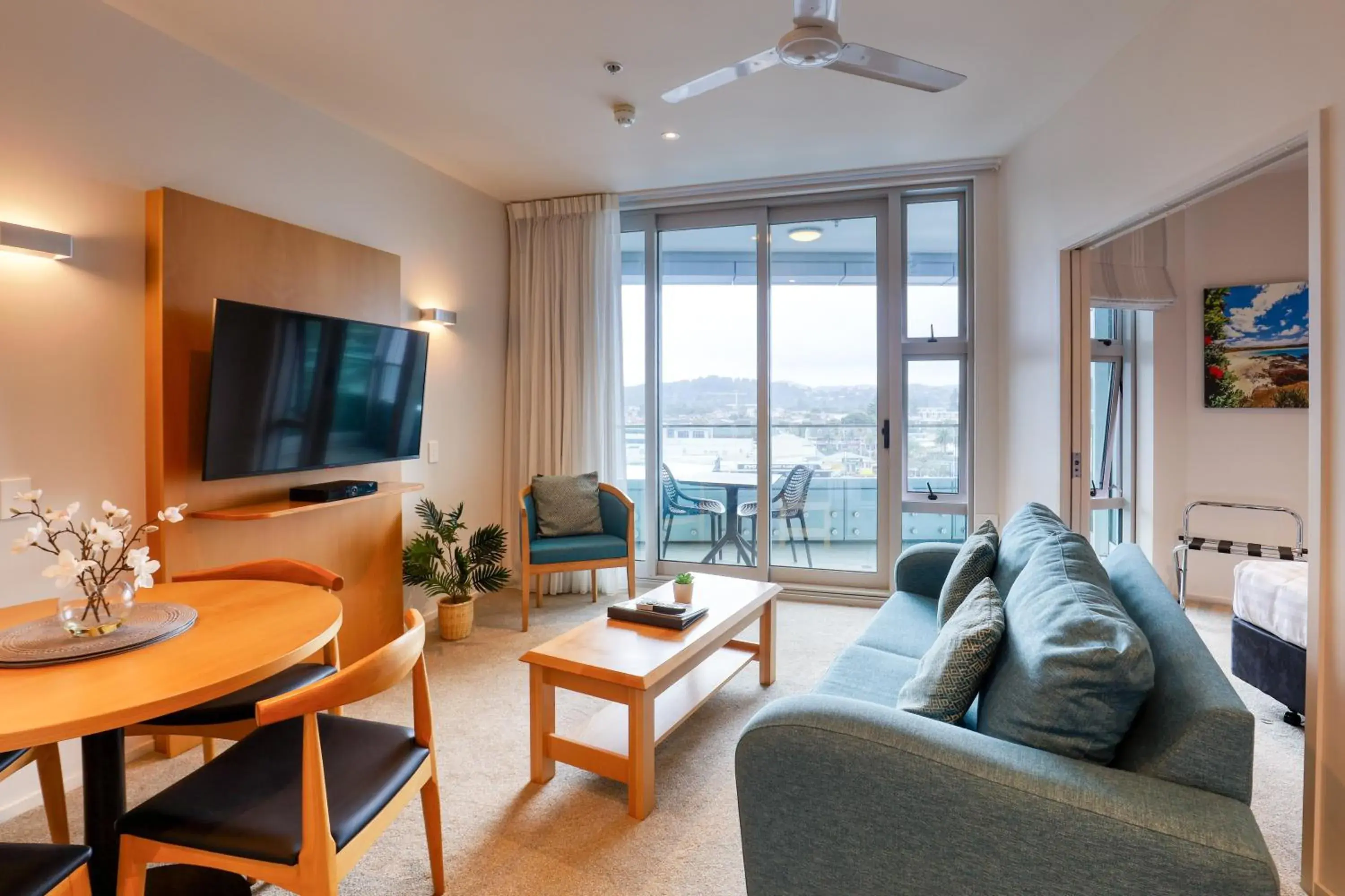 Living room in Marsden Suites Nautilus Orewa Living room in Marsden Suites Nautilus Orewa