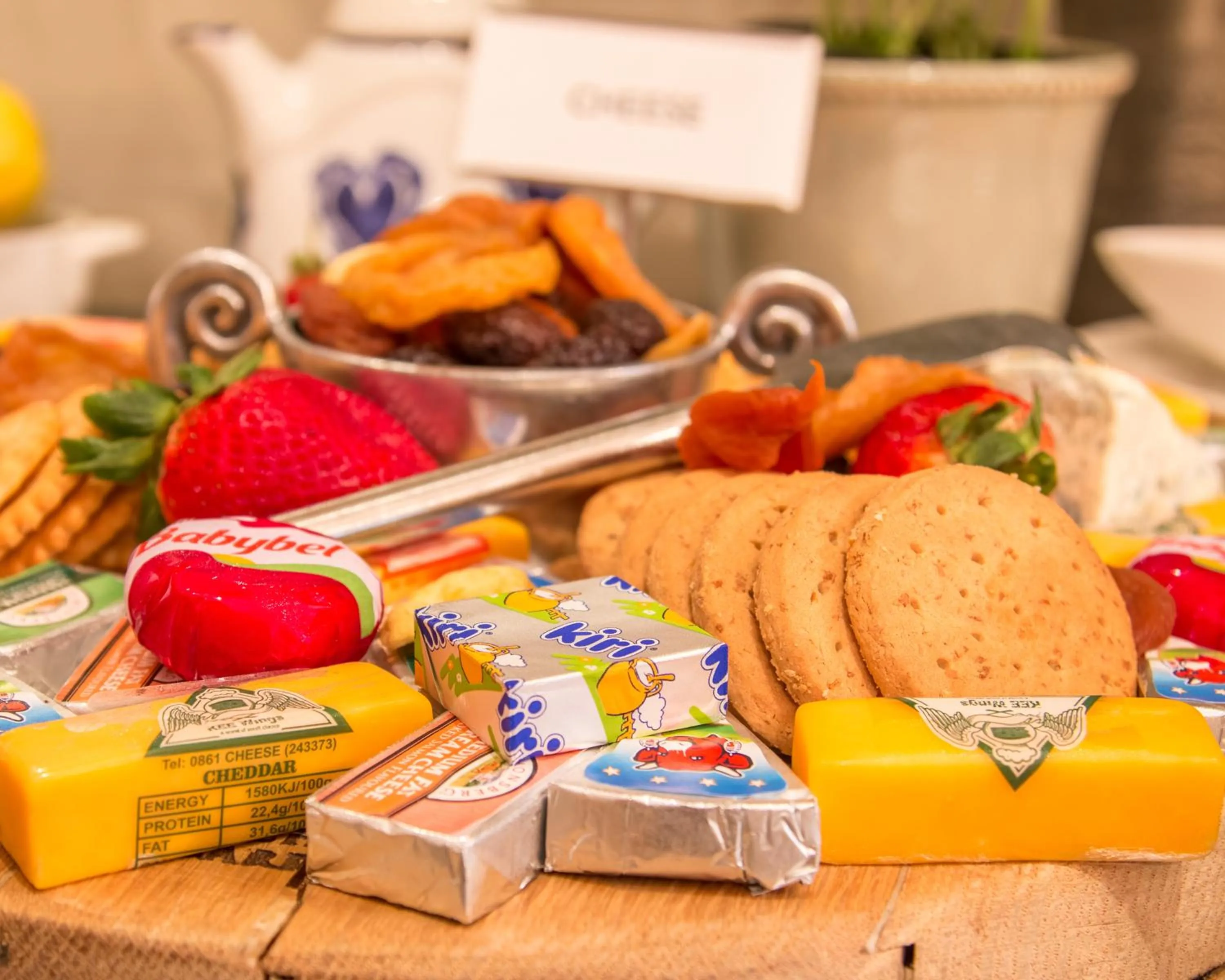 Food close-up in Courtyard Hotel Arcadia