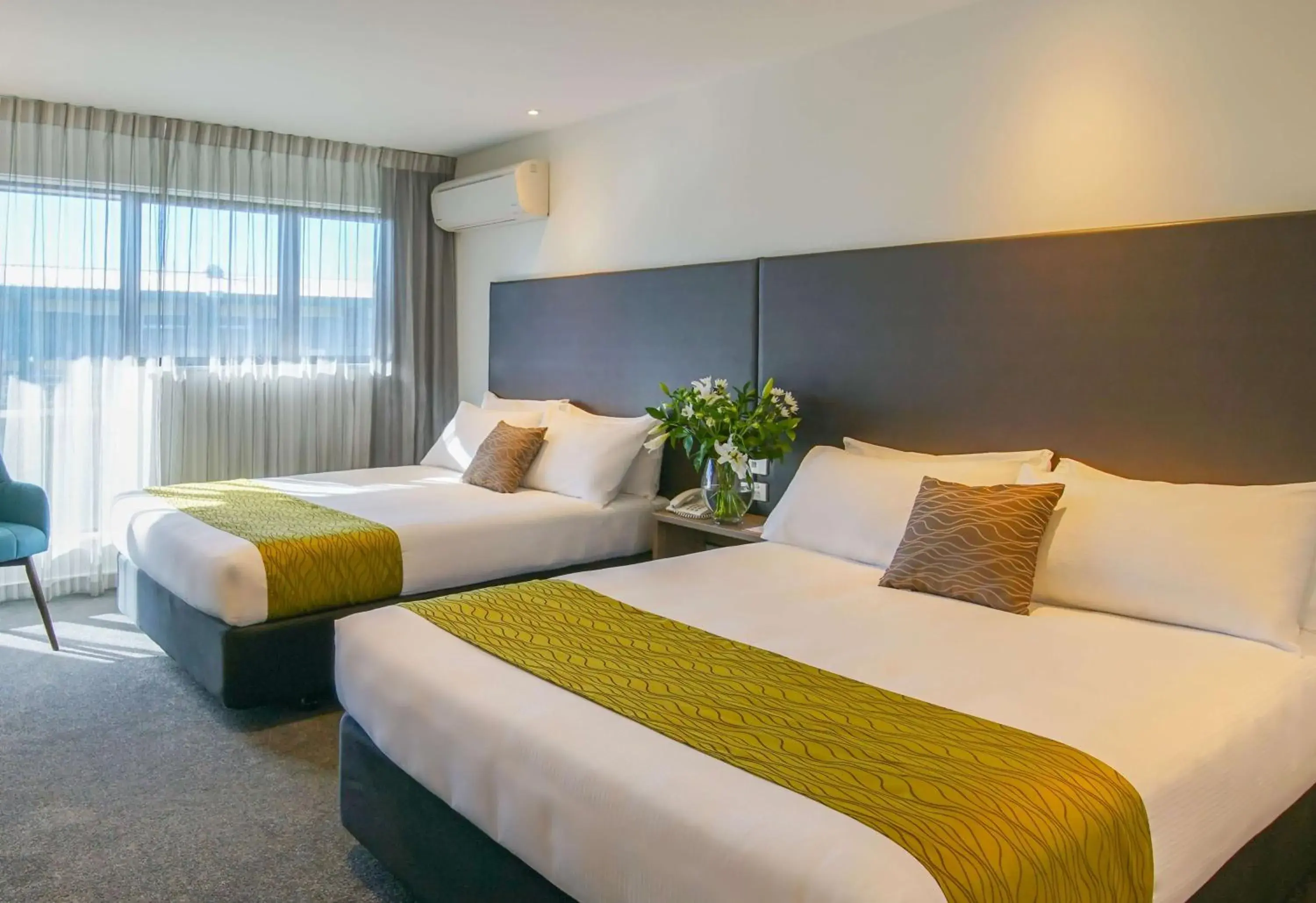 Bedroom, Bed in Sudima Hotel Christchurch Airport Bedroom, Bed in Sudima Hotel Christchurch Airport