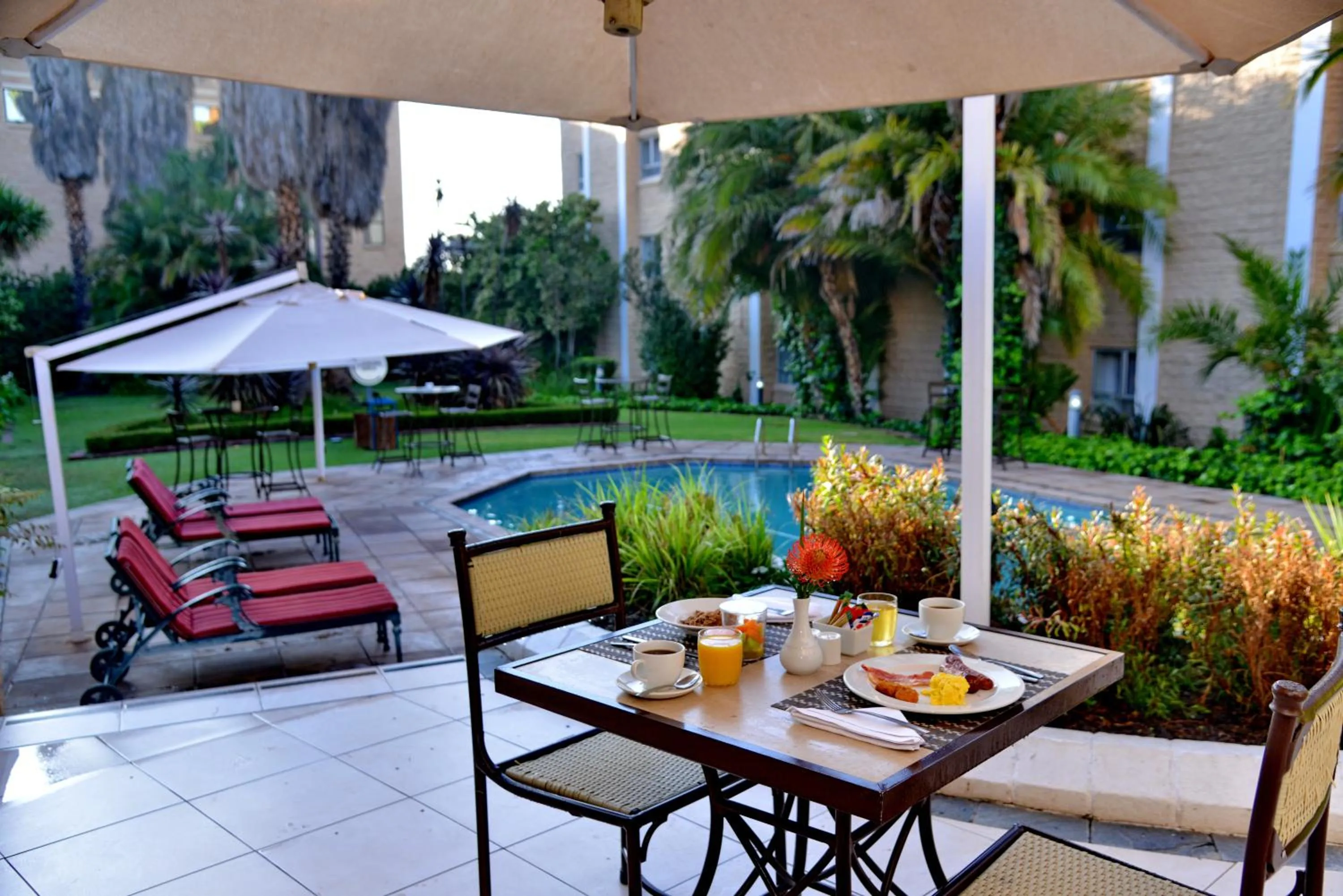 Breakfast in City Lodge Hotel Bloemfontein