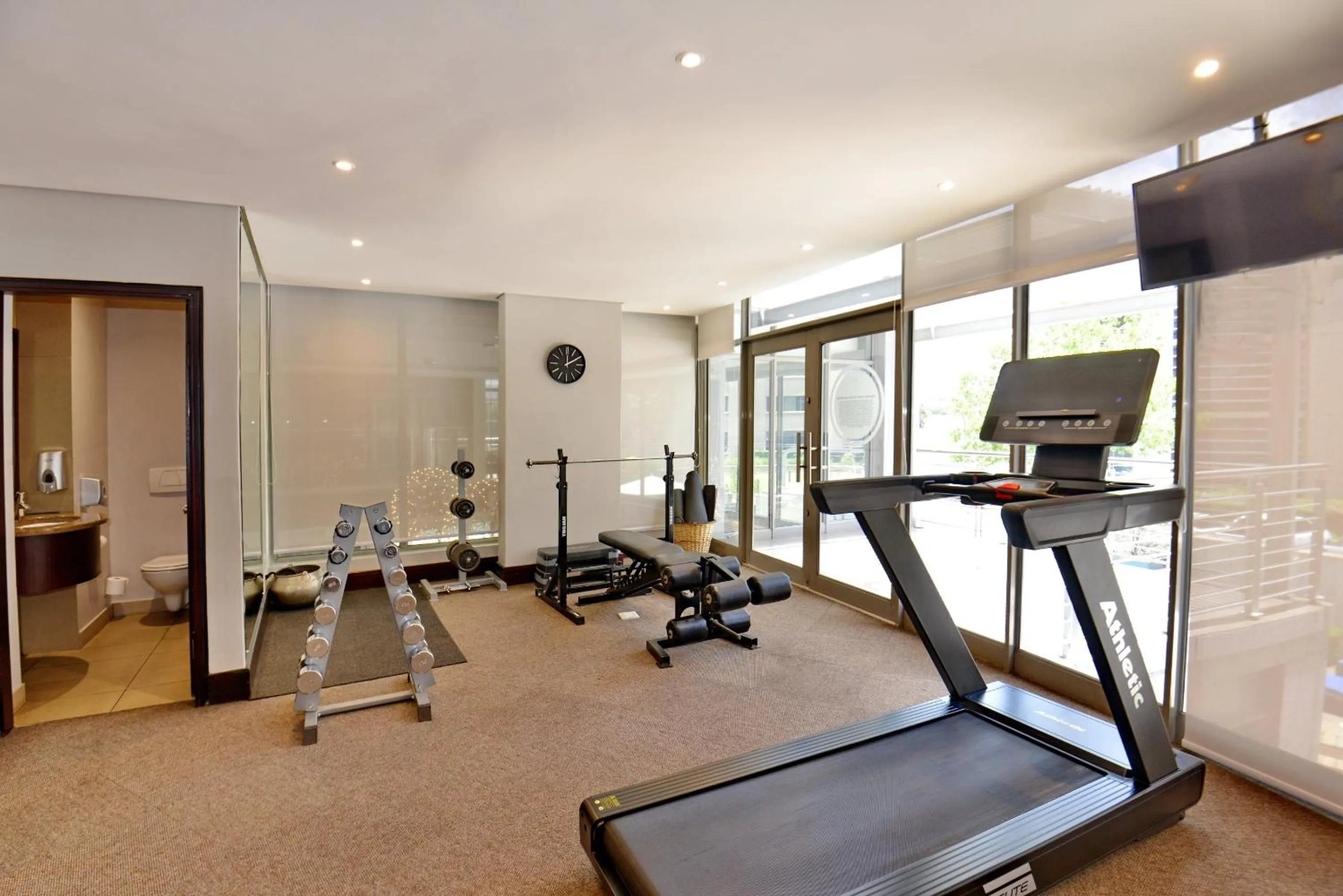 Fitness centre/facilities in City Lodge Hotel Lynnwood