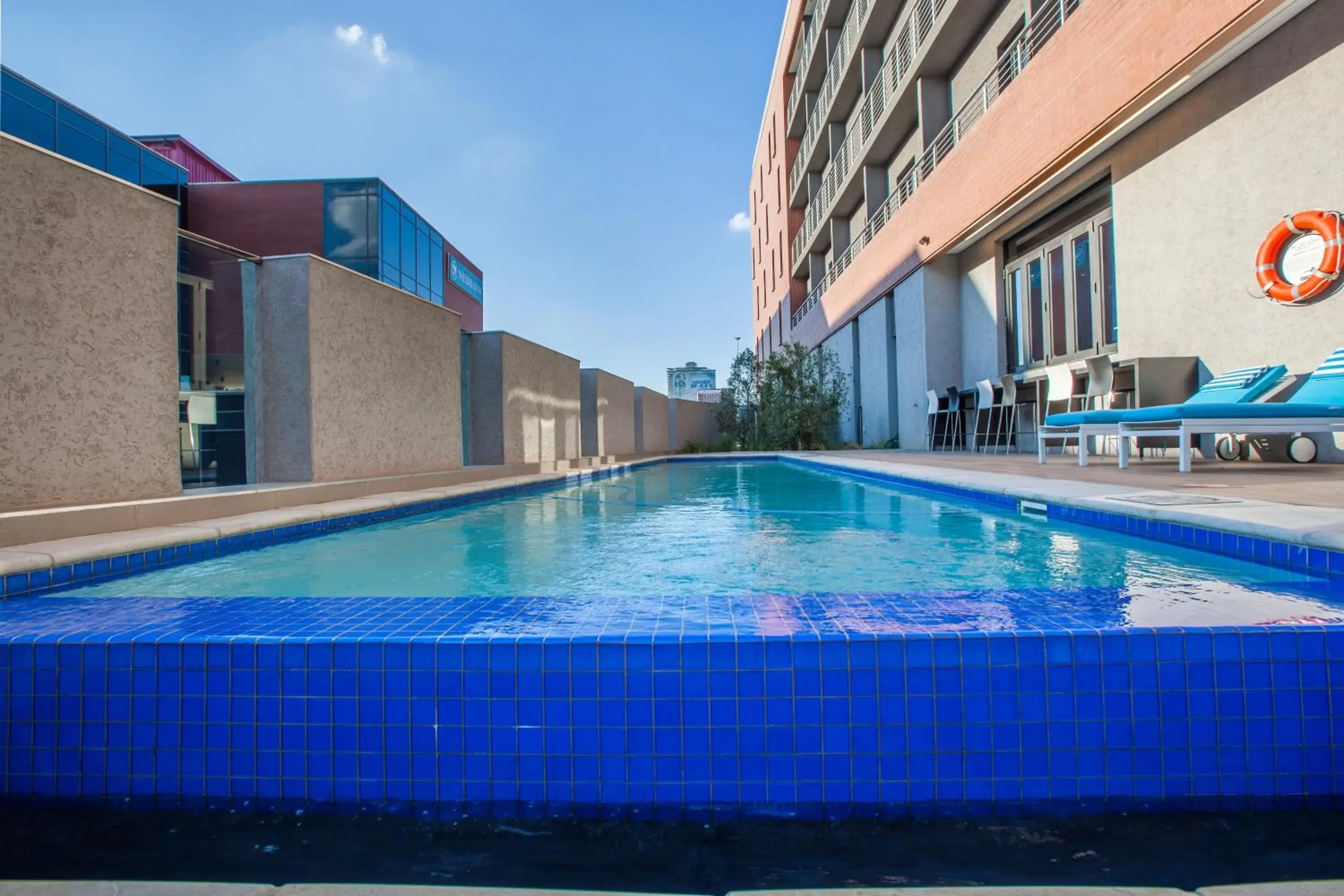 Swimming pool in City Lodge Newtown, Johannesburg Swimming pool in City Lodge Newtown, Johannesburg