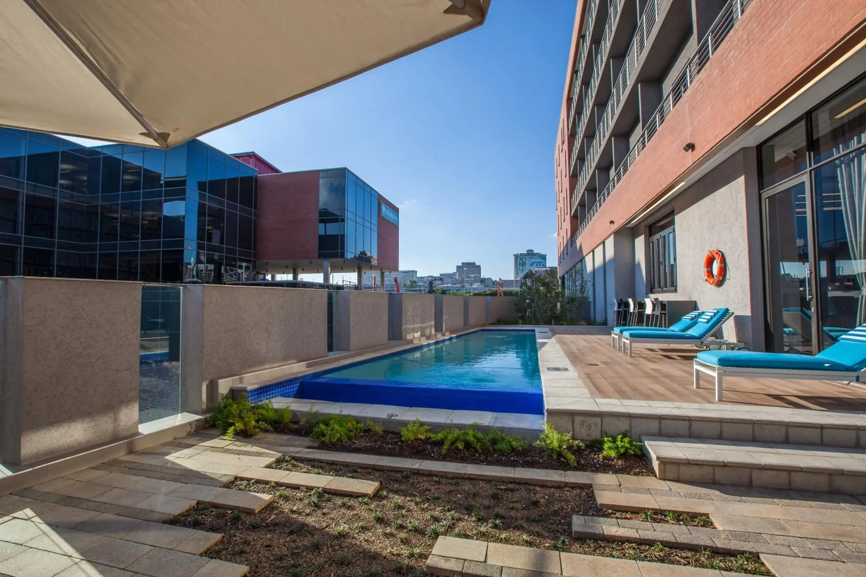 Swimming pool in City Lodge Newtown, Johannesburg Swimming pool in City Lodge Newtown, Johannesburg