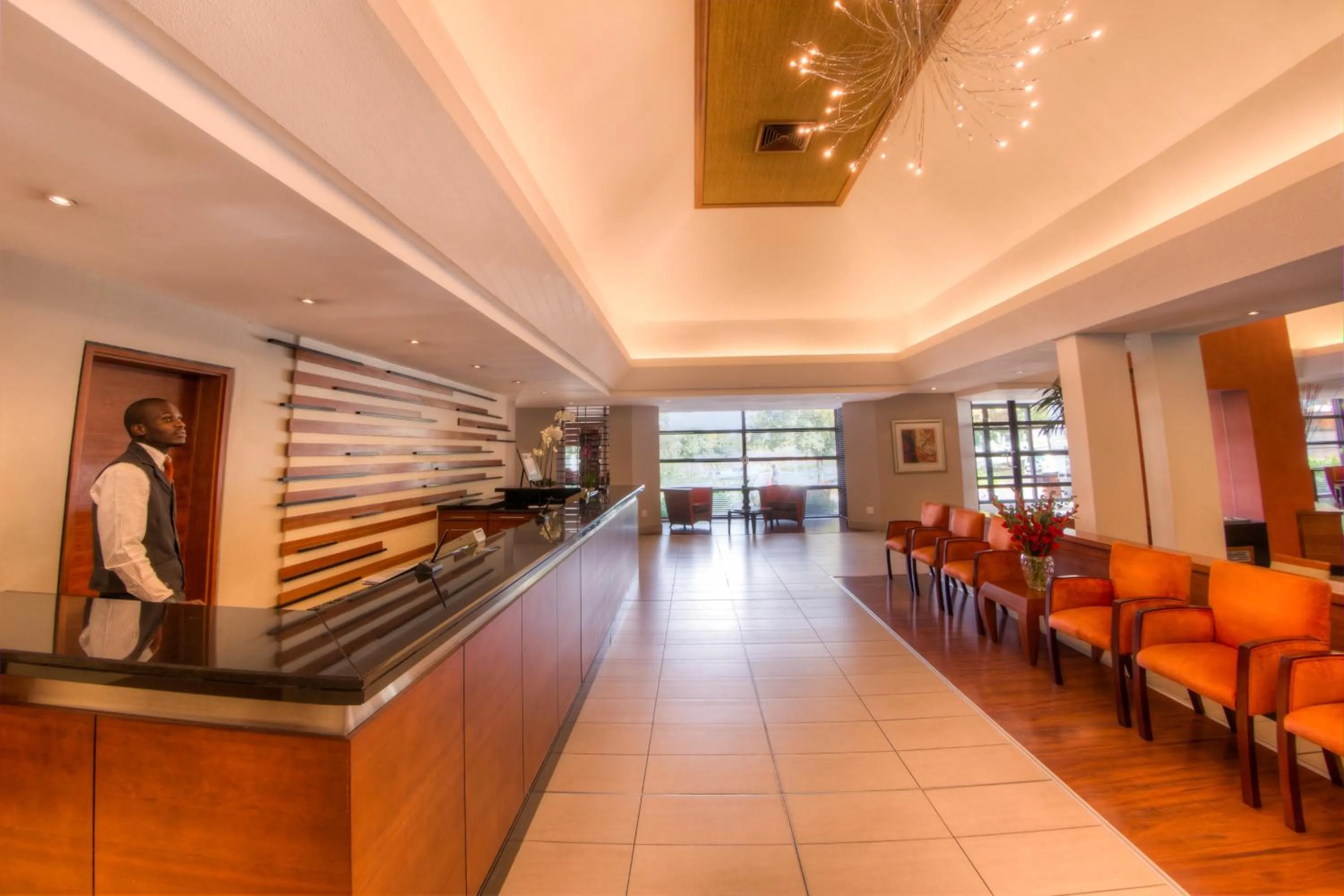 Lobby or reception in City Lodge Hotel Sandton, Katherine Street