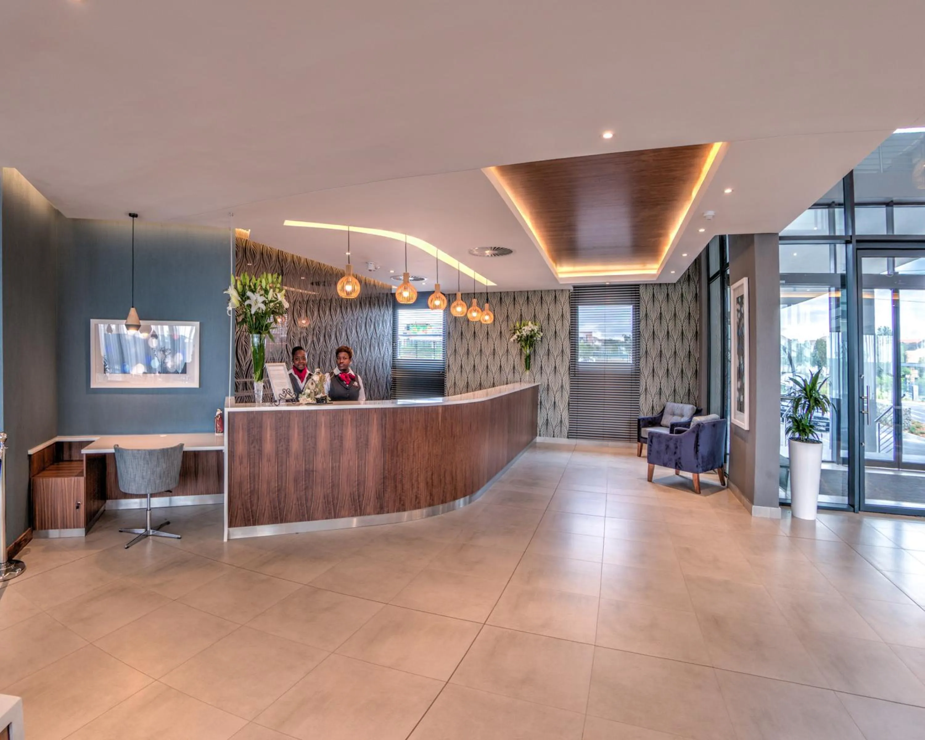 Lobby or reception in City Lodge Hotel Waterfall City