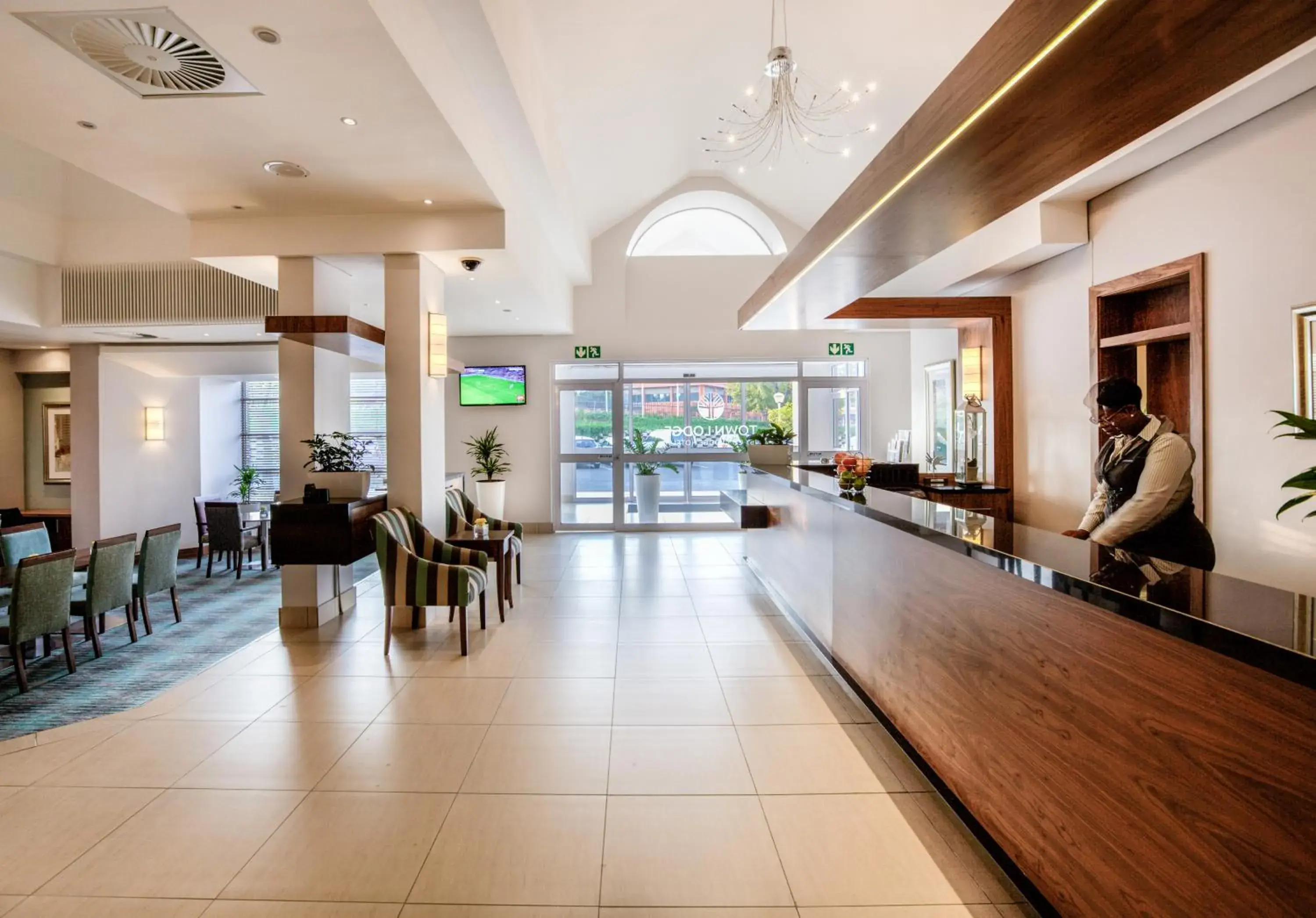 Lobby or reception in Town Lodge Waterfall, Midrand Lobby or reception in Town Lodge Waterfall, Midrand
