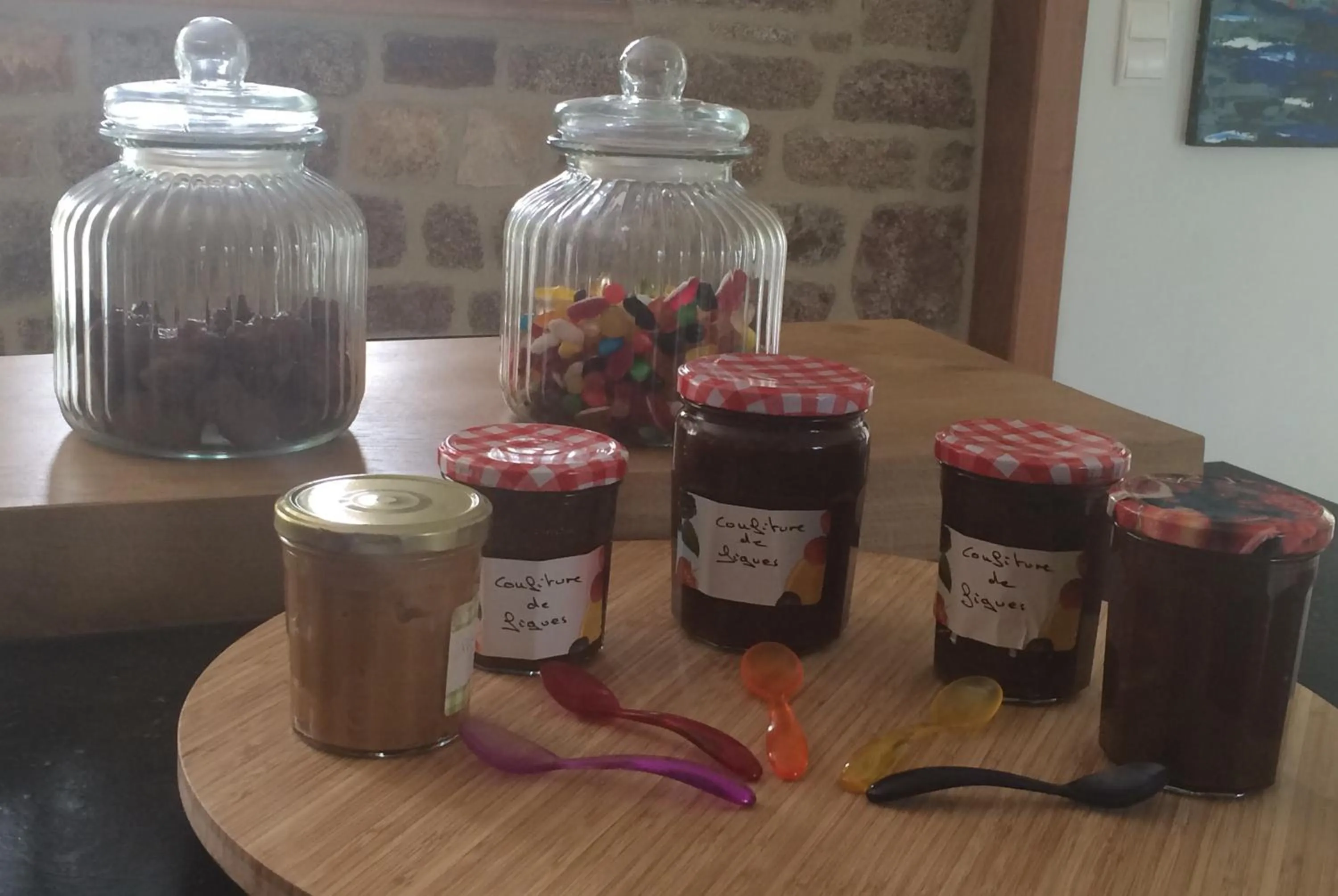 Breakfast in Le bouddha du lac