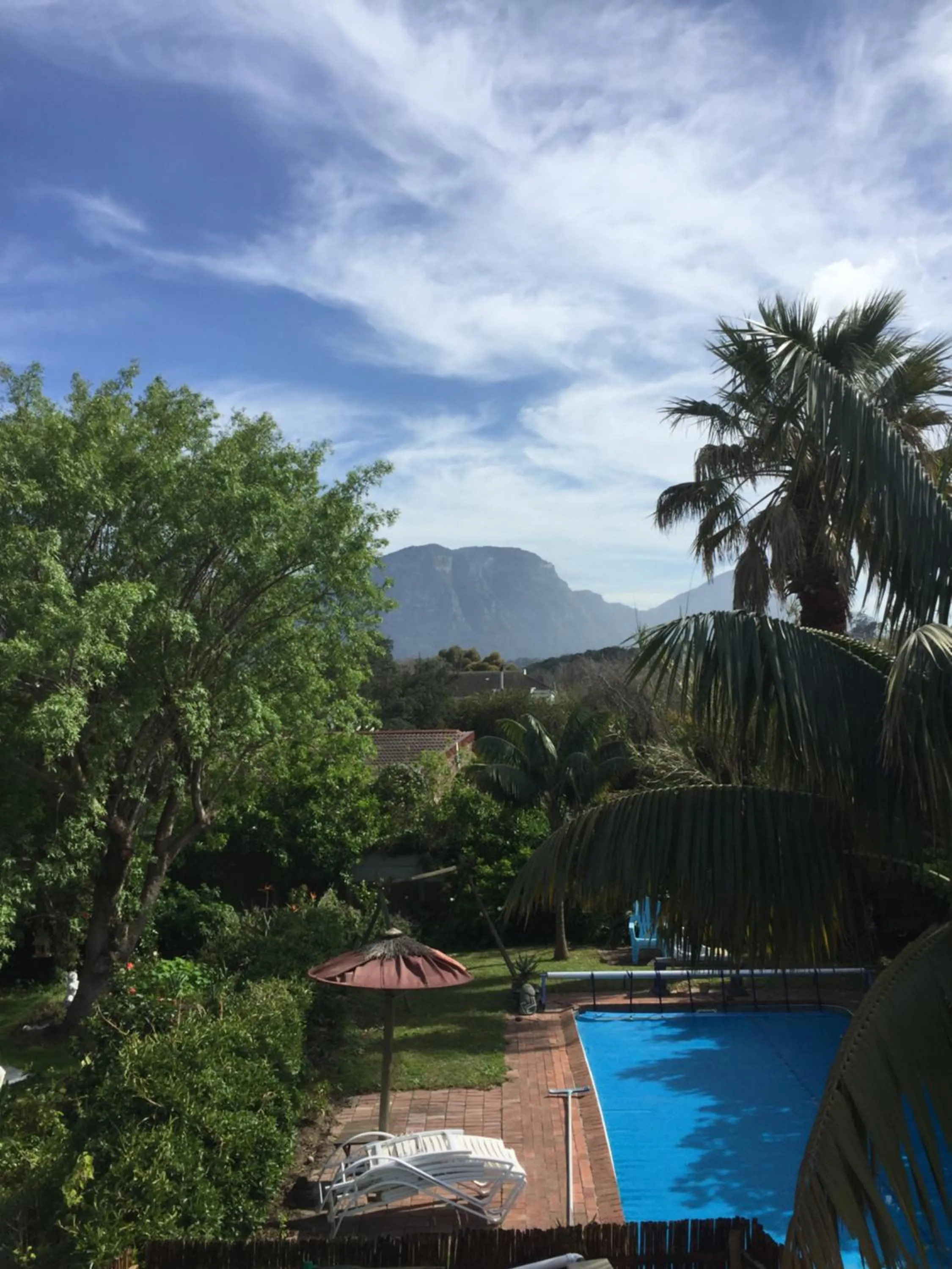 Pool view in Constantia Lazy River