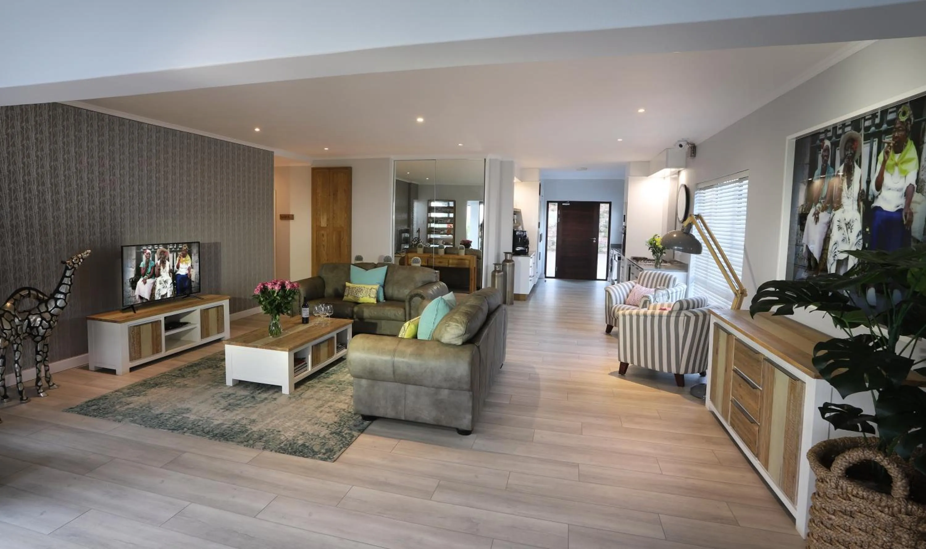 Living room in Lavender Moon Guest House