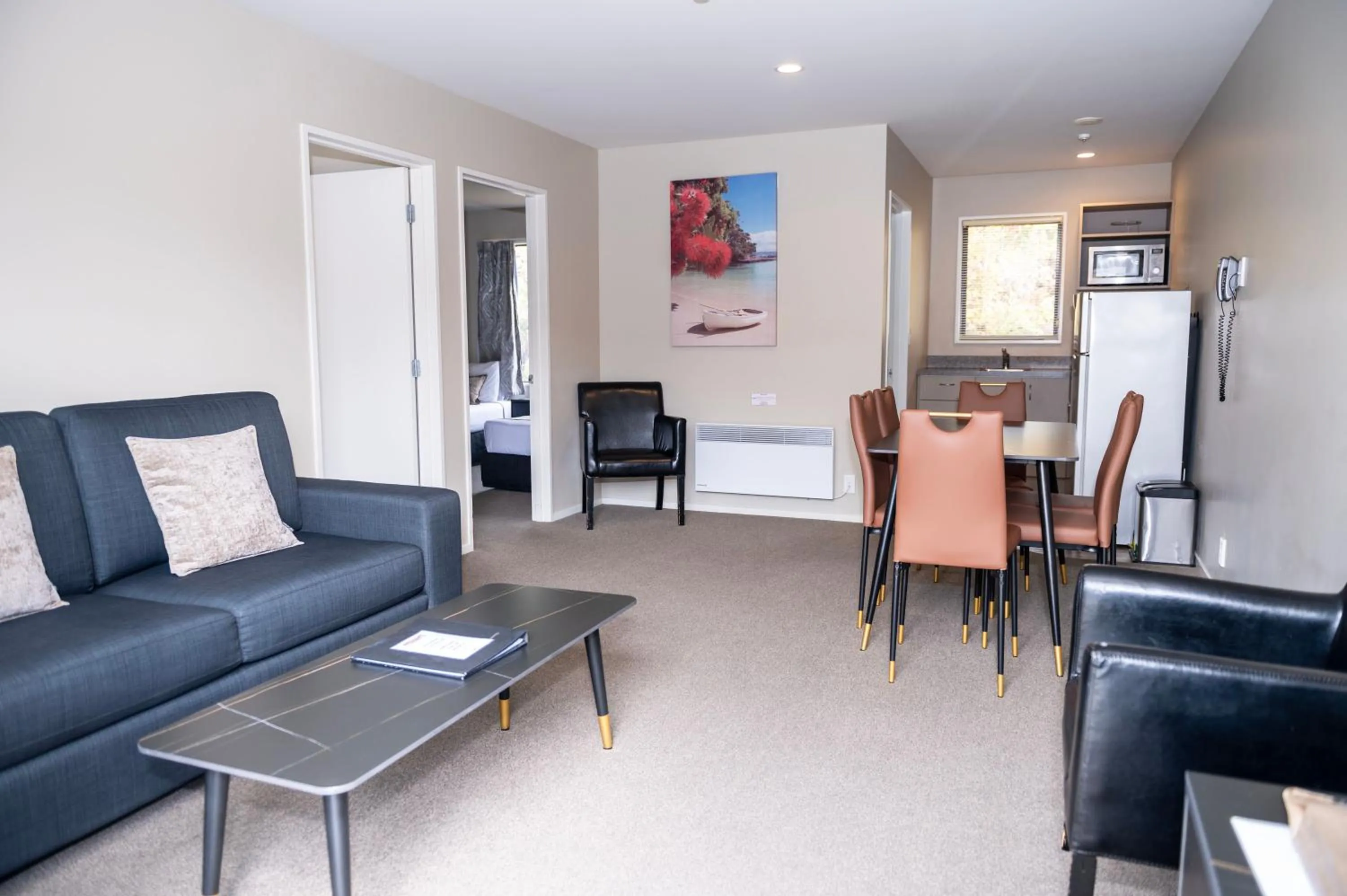 Living room in 58 On Cron Motel