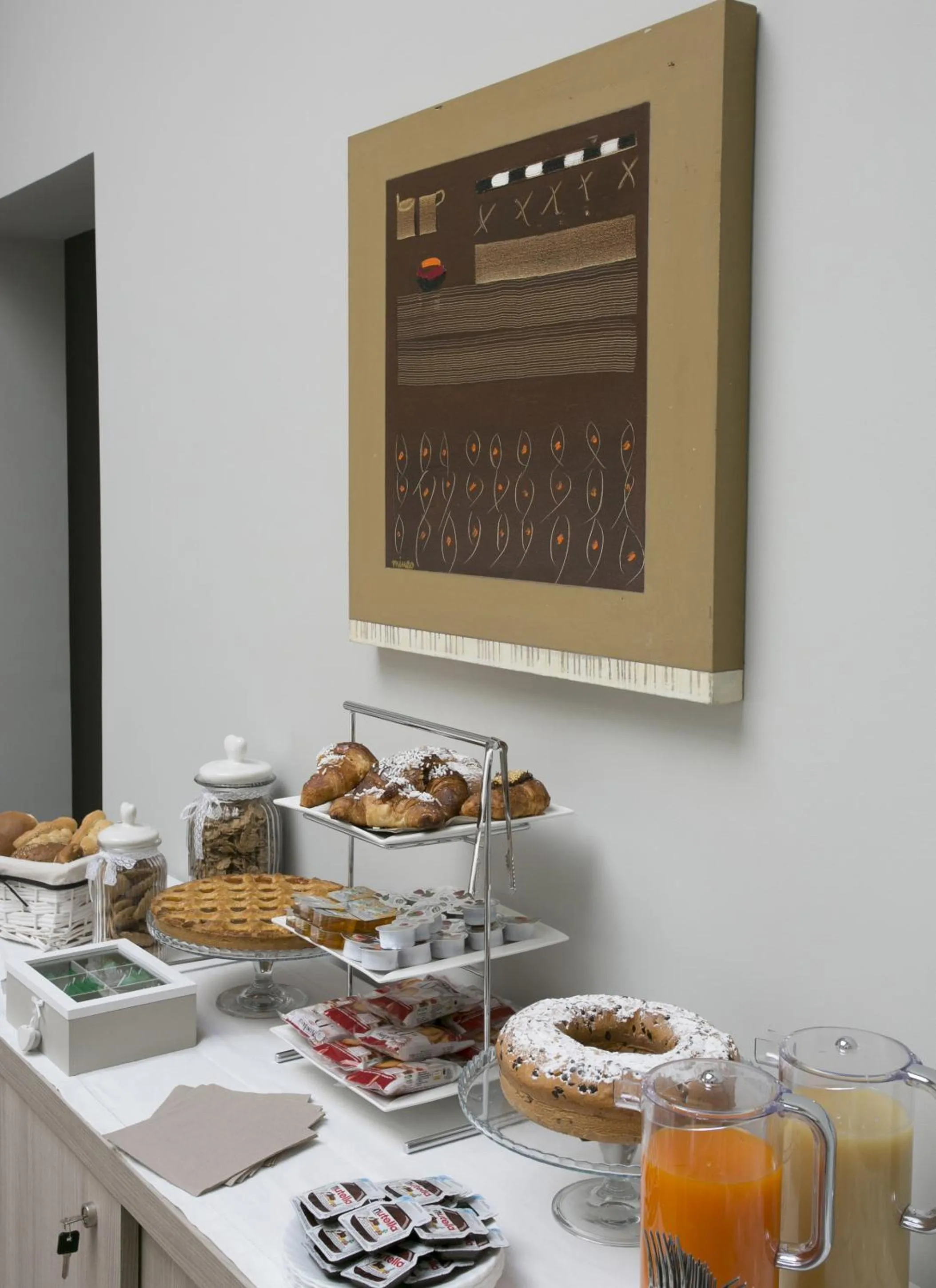 Italian breakfast in Map holiday residence