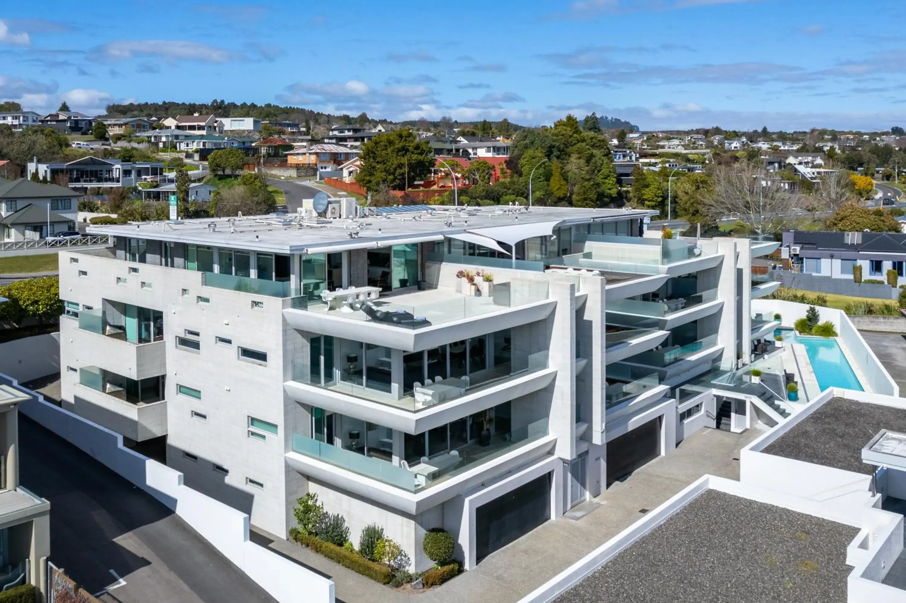Property building in Sacred Waters Taupo Property building in Sacred Waters Taupo
