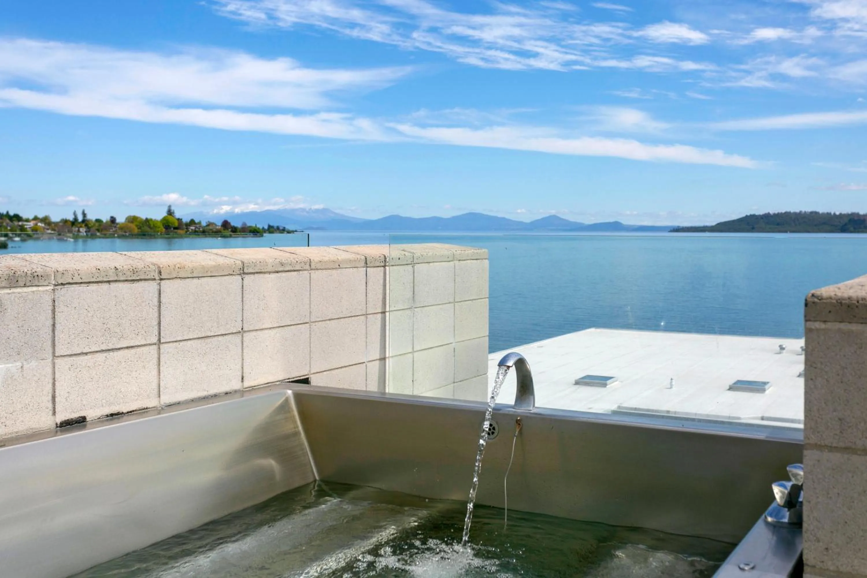 Hot Spring Bath in Sacred Waters Taupo