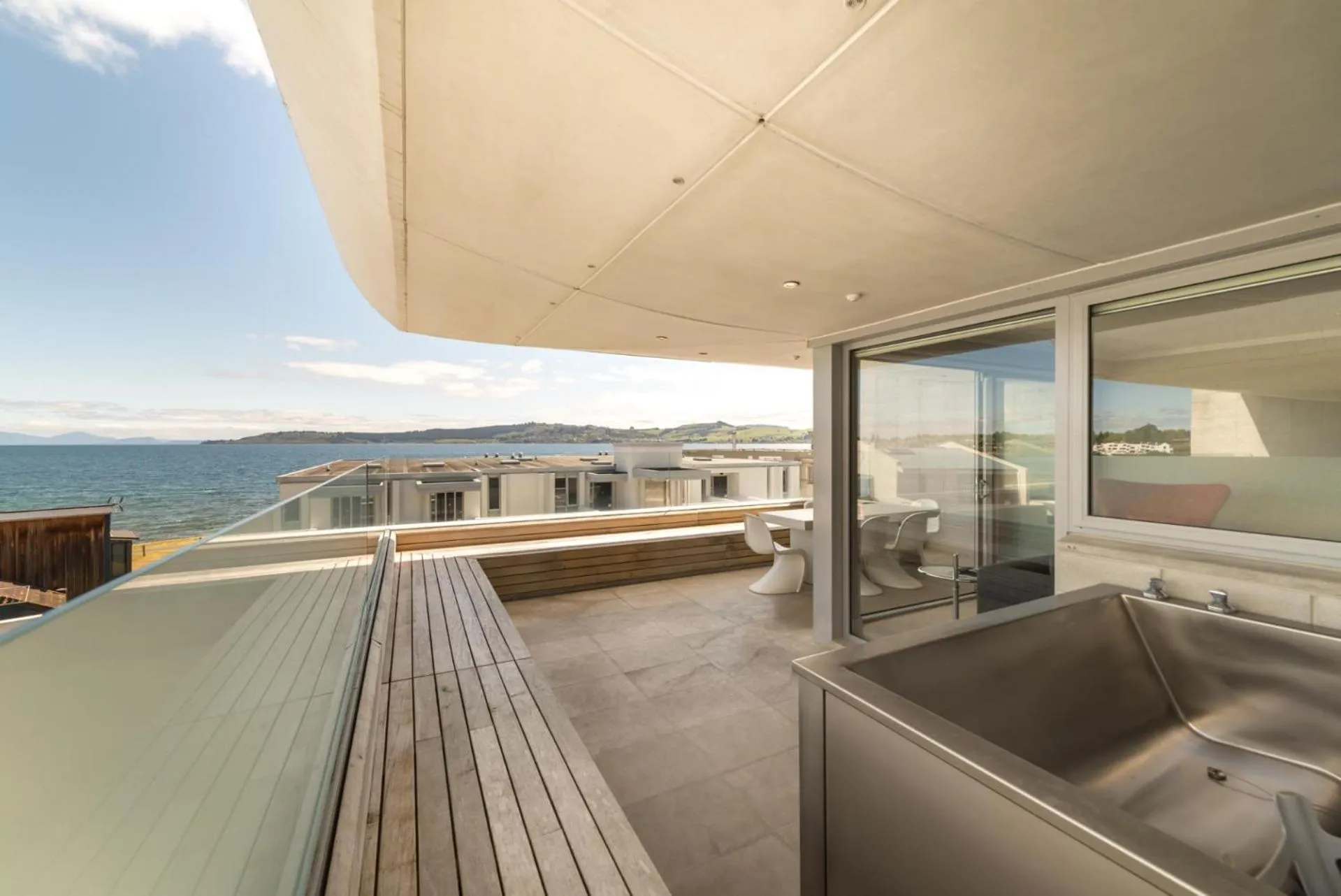 Balcony/Terrace in Sacred Waters Taupo