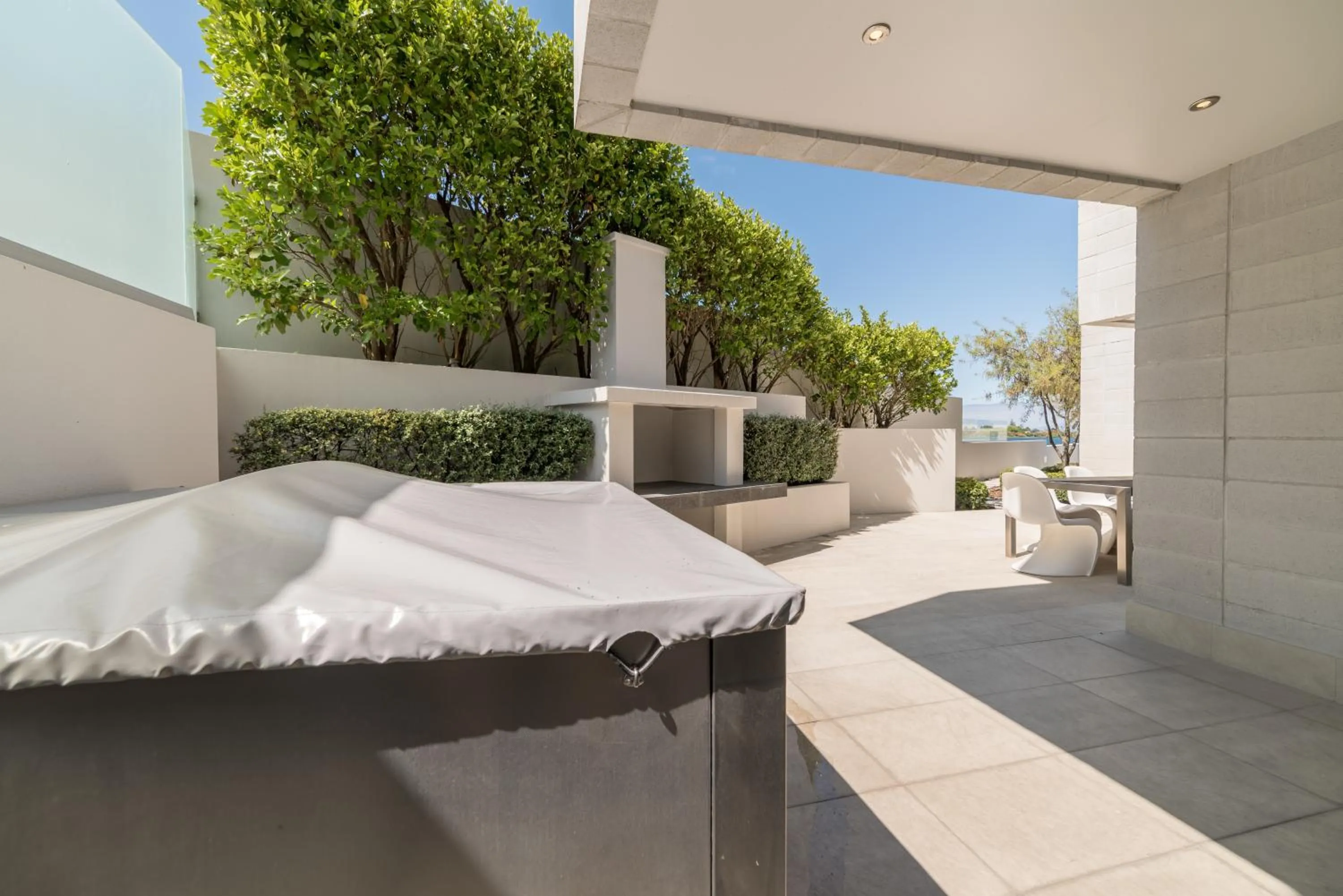 Patio in Sacred Waters Taupo