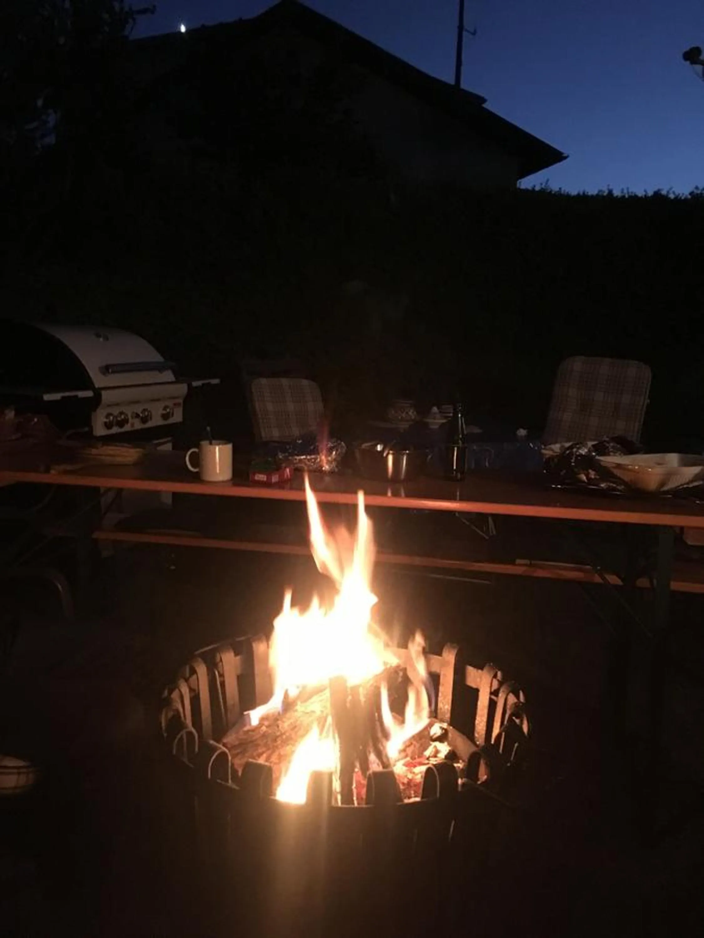 Patio in The Place After the Race B&B