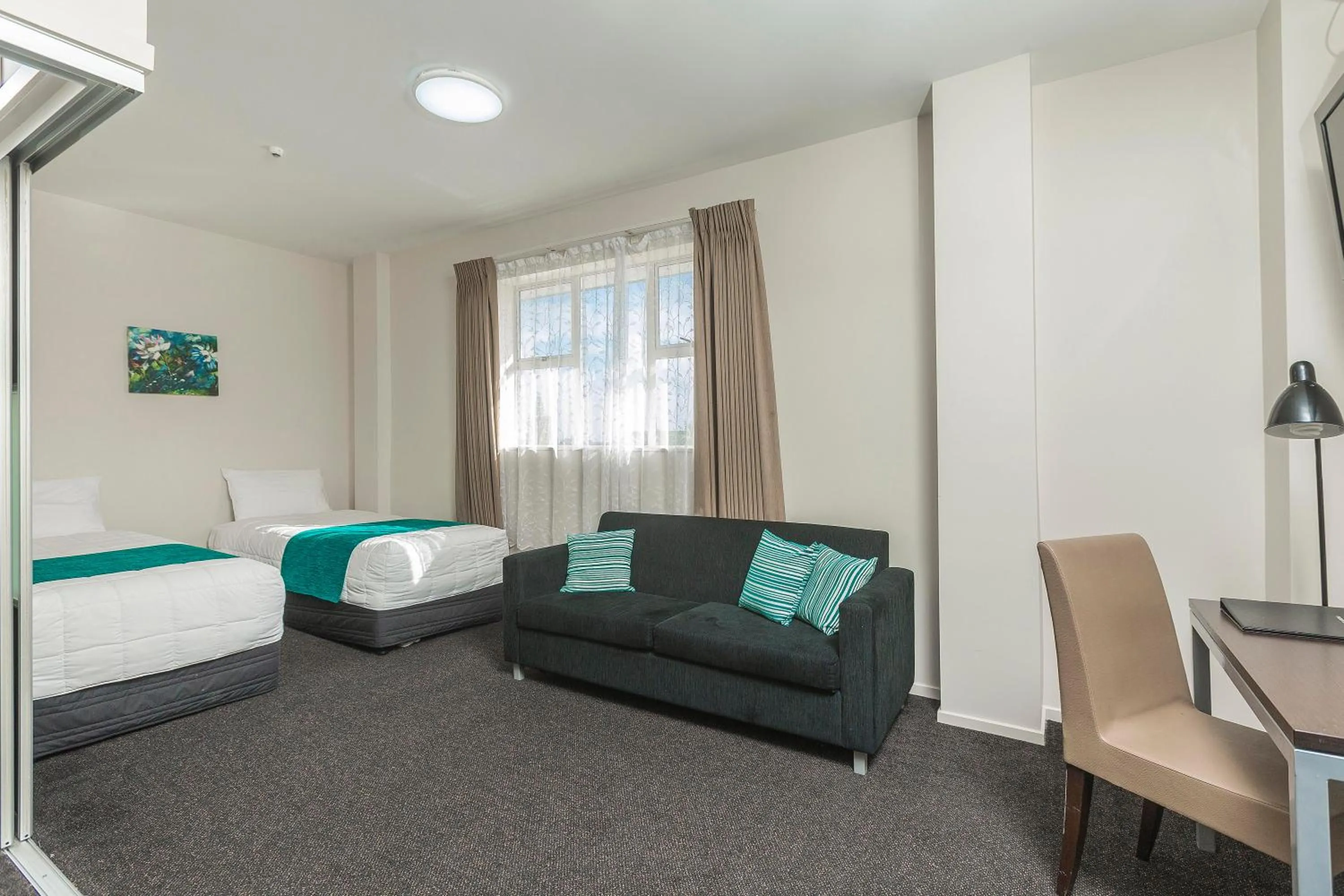 Bed in 540 on Great South Motel