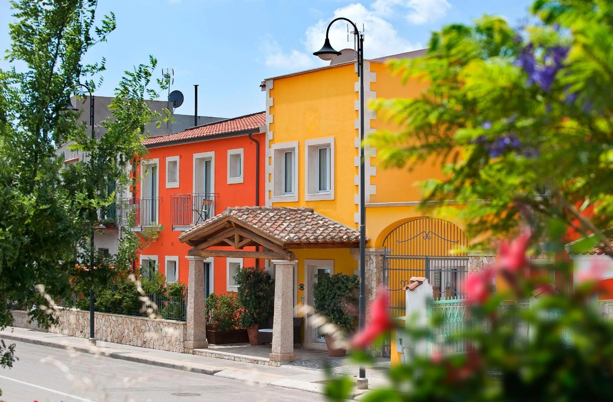 Facade/entrance in Marin Hotel