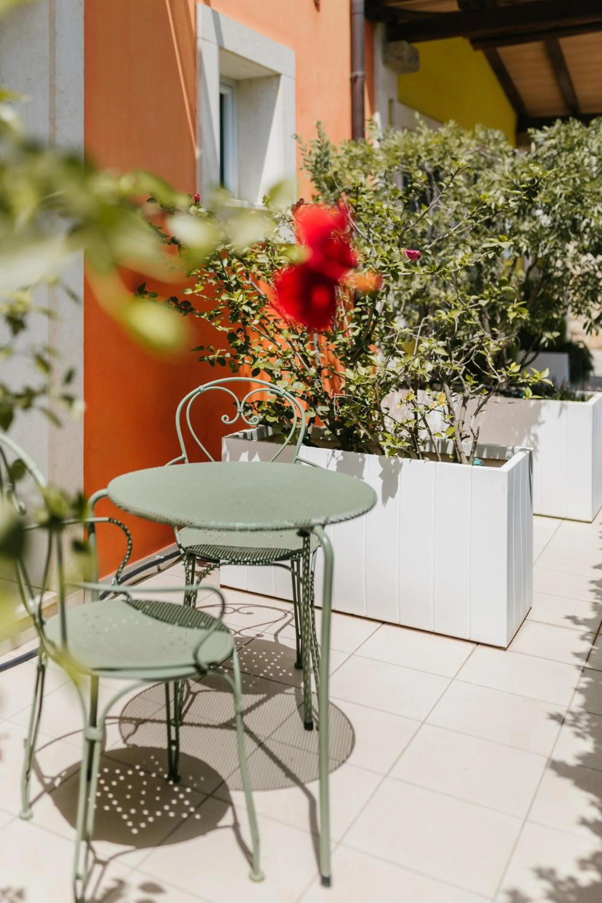 Patio in Marin Hotel